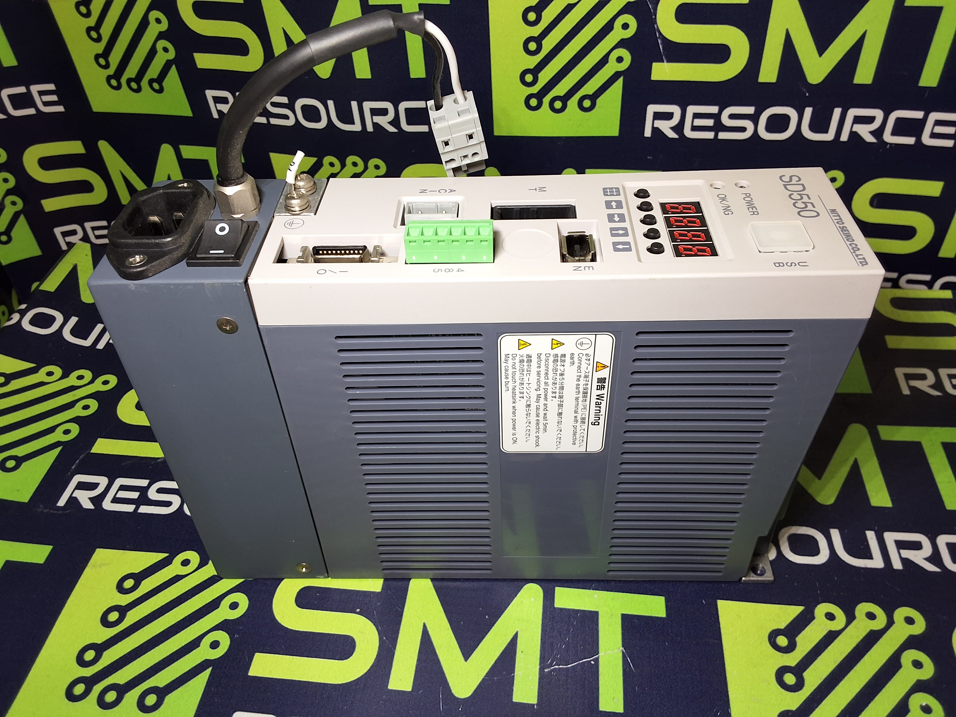 Used NITTO SEIKO SD550N05-2020-0 / SD550N0520200 CONTROLLER WITH NITTO SEIKO SU550-2020 SWITCH UNIT