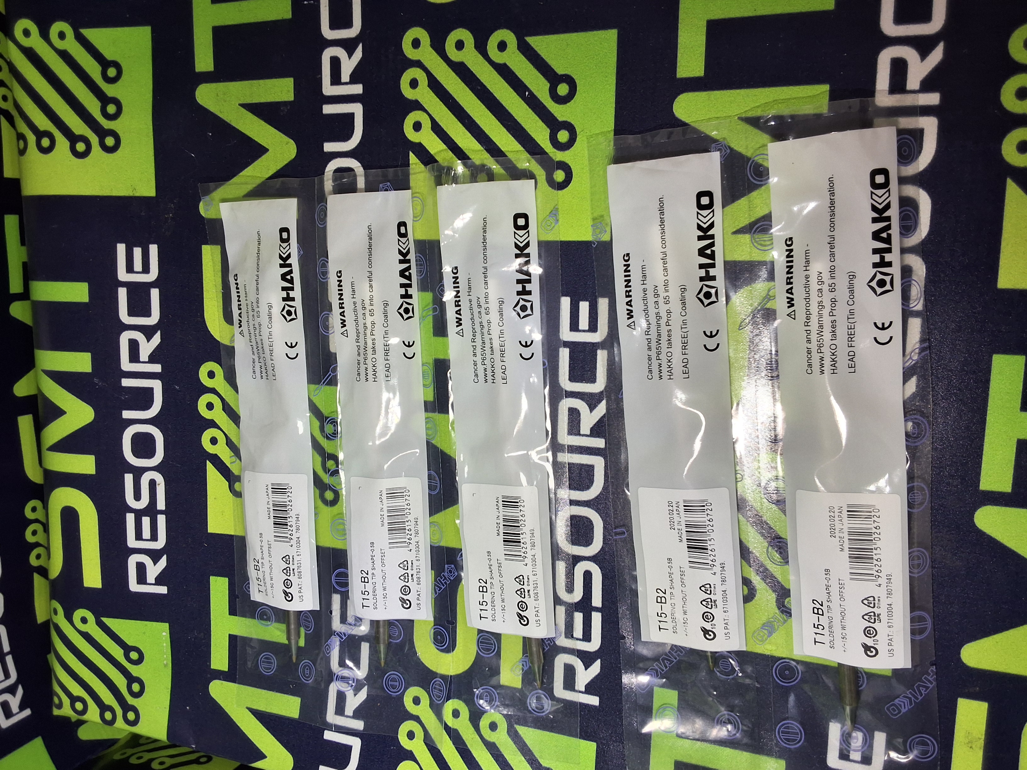 HAKKO T15-B2 SOLDERING TIP; CONICAL 0.5 x 10mm - BRAND NEW