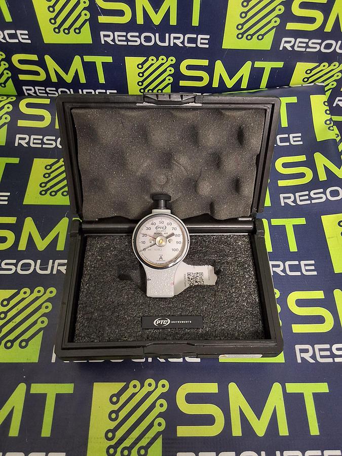 Used PTC INSTRUMENTS MODEL 408 TYPE A D2240 DUROMETER WITH CASE