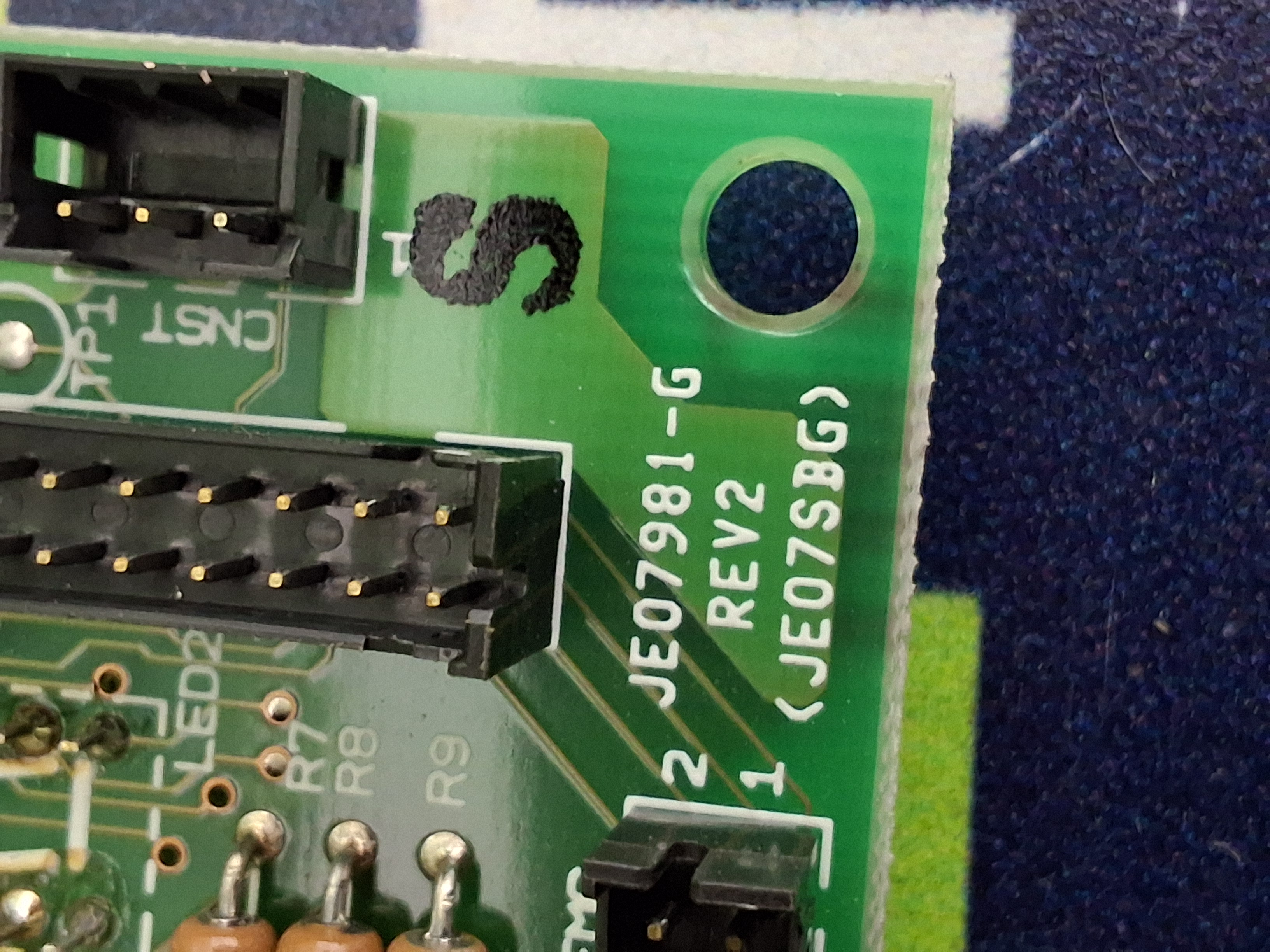 Used JANOME JE07981-G / JE07SBG / JSR-SB1 CIRCUIT BOARD