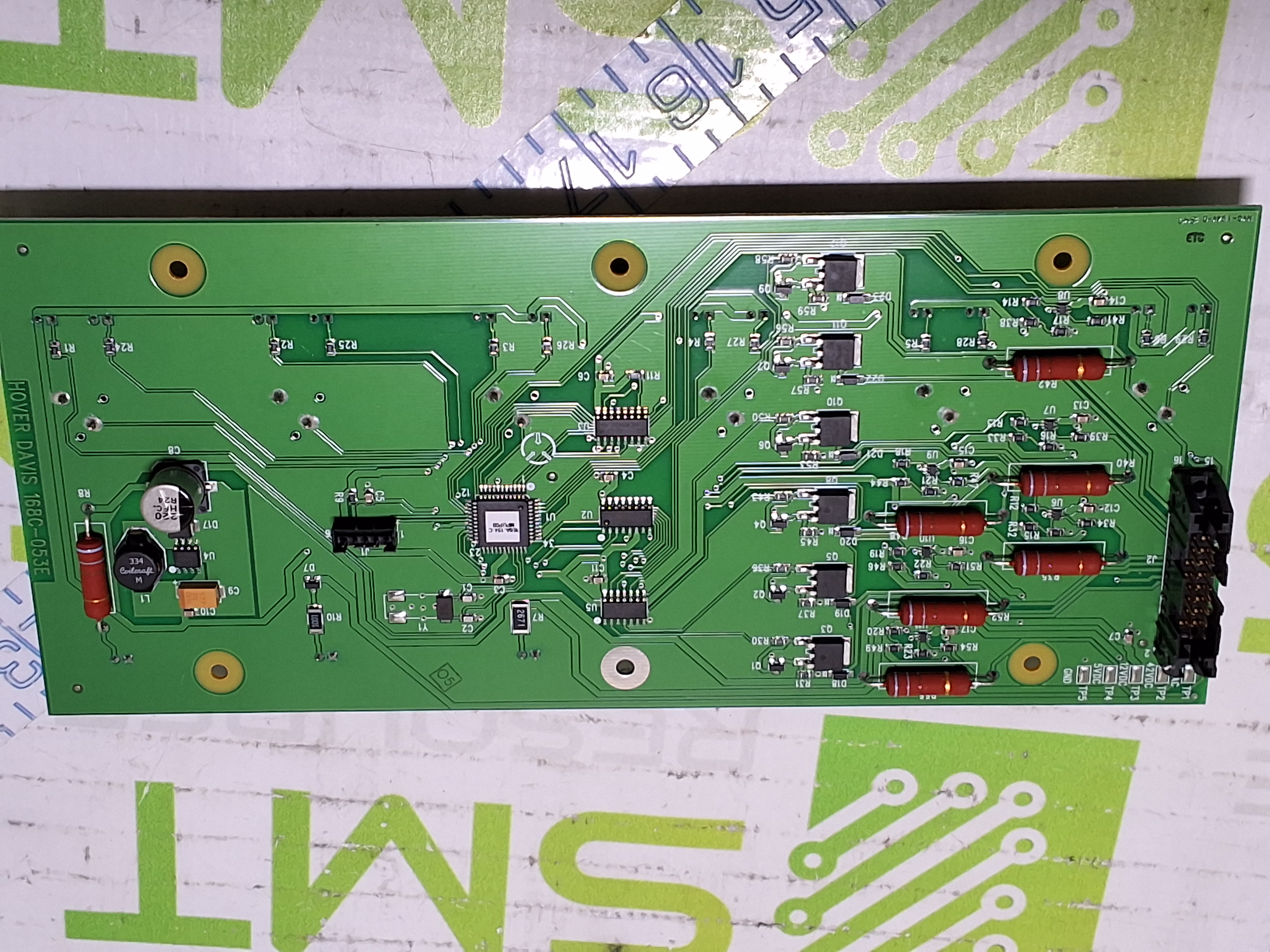 HOVER DAVIS 168C-053E MPUP A+ STATION CONTROL PANEL 168A-154 - NEW