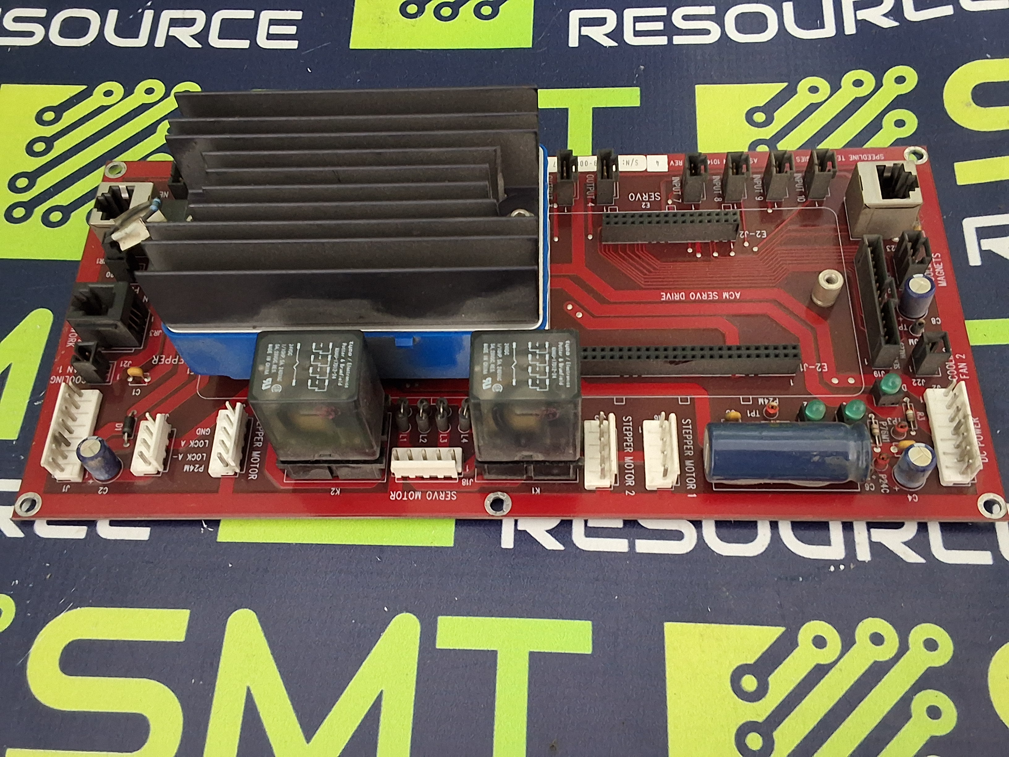 Used SPEEDLINE TECHNOLOGIES 1014190 SERVO DRIVE BOARD