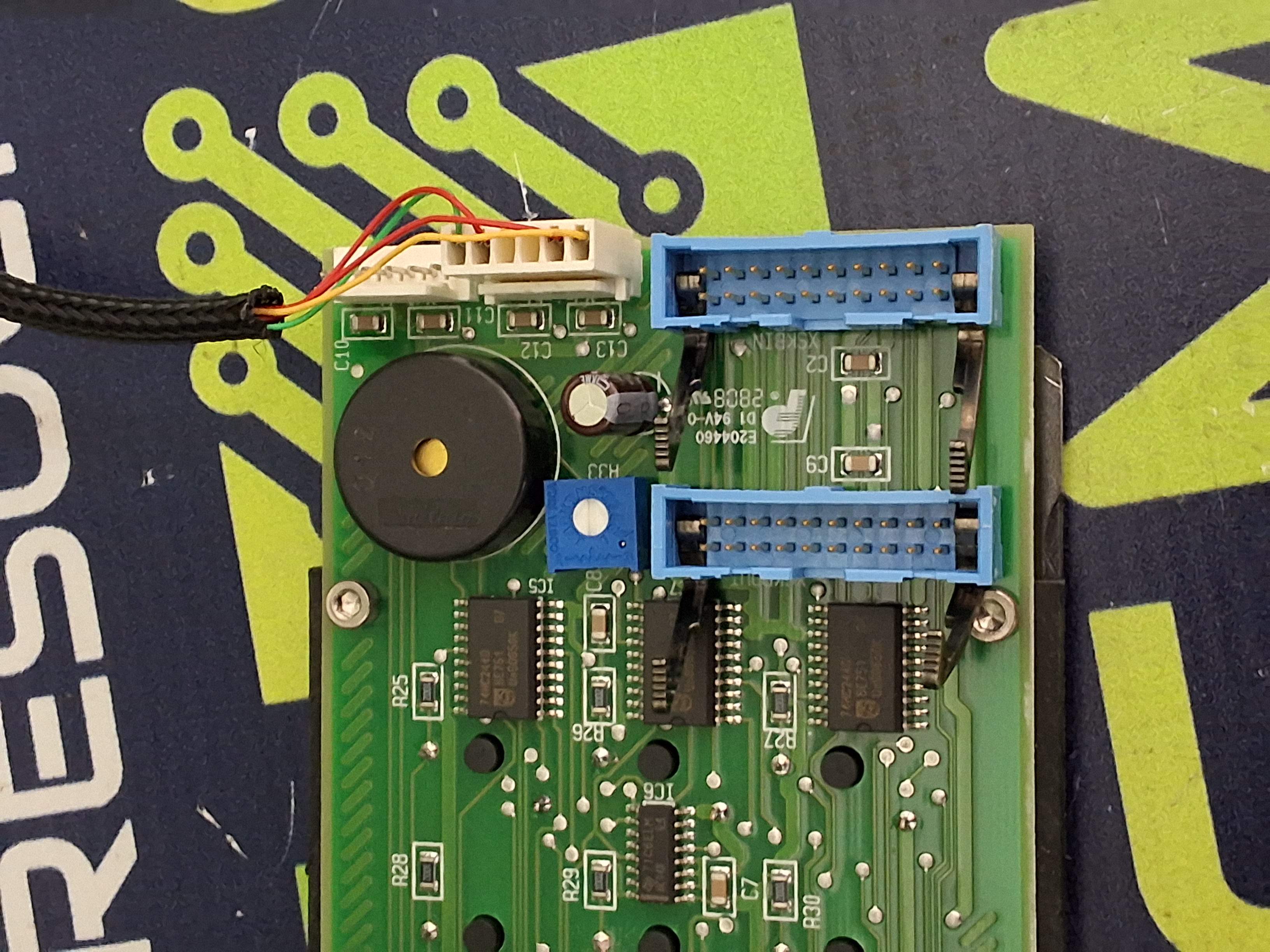 Used MYDATA L-029-0003-1B KEYPAD WITH MYDATA L-019-0083C JOYSTICK