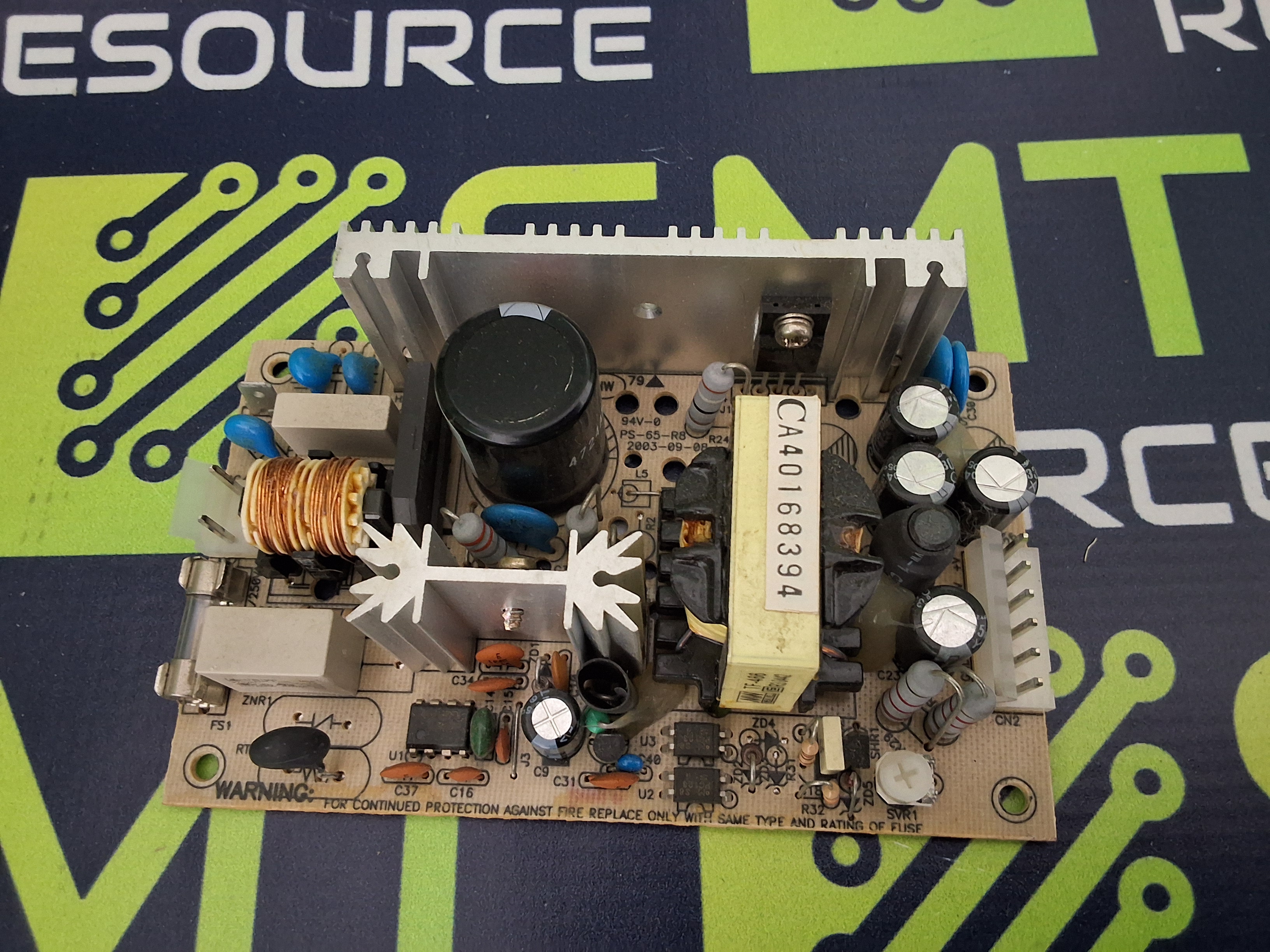 Used MEAN WELL PS-65-R8 POWER SUPPLY