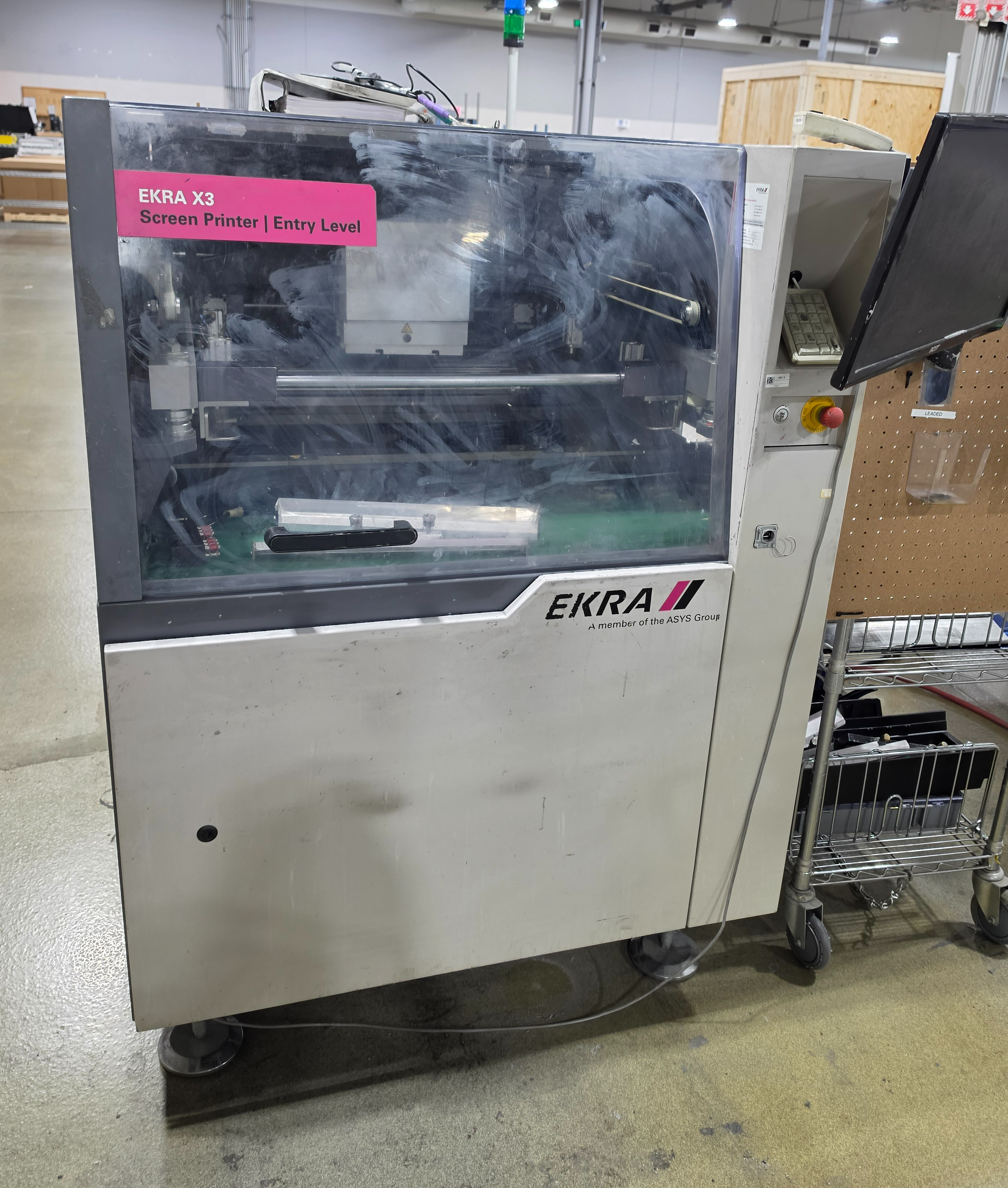 Used EKRA X3 Screen Printer