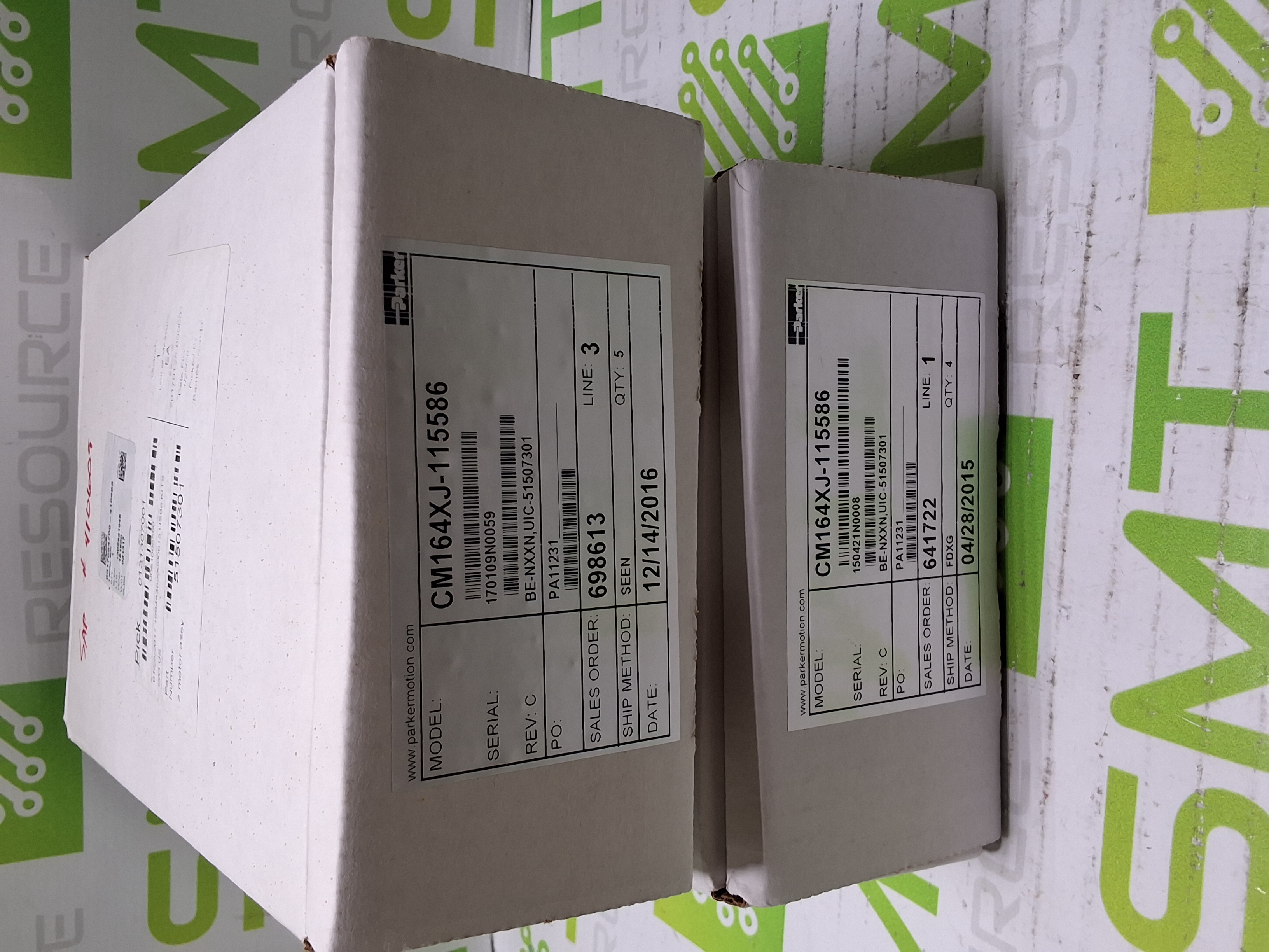 PARKER CM164XJ-115586 SERVO MOTOR - NEW