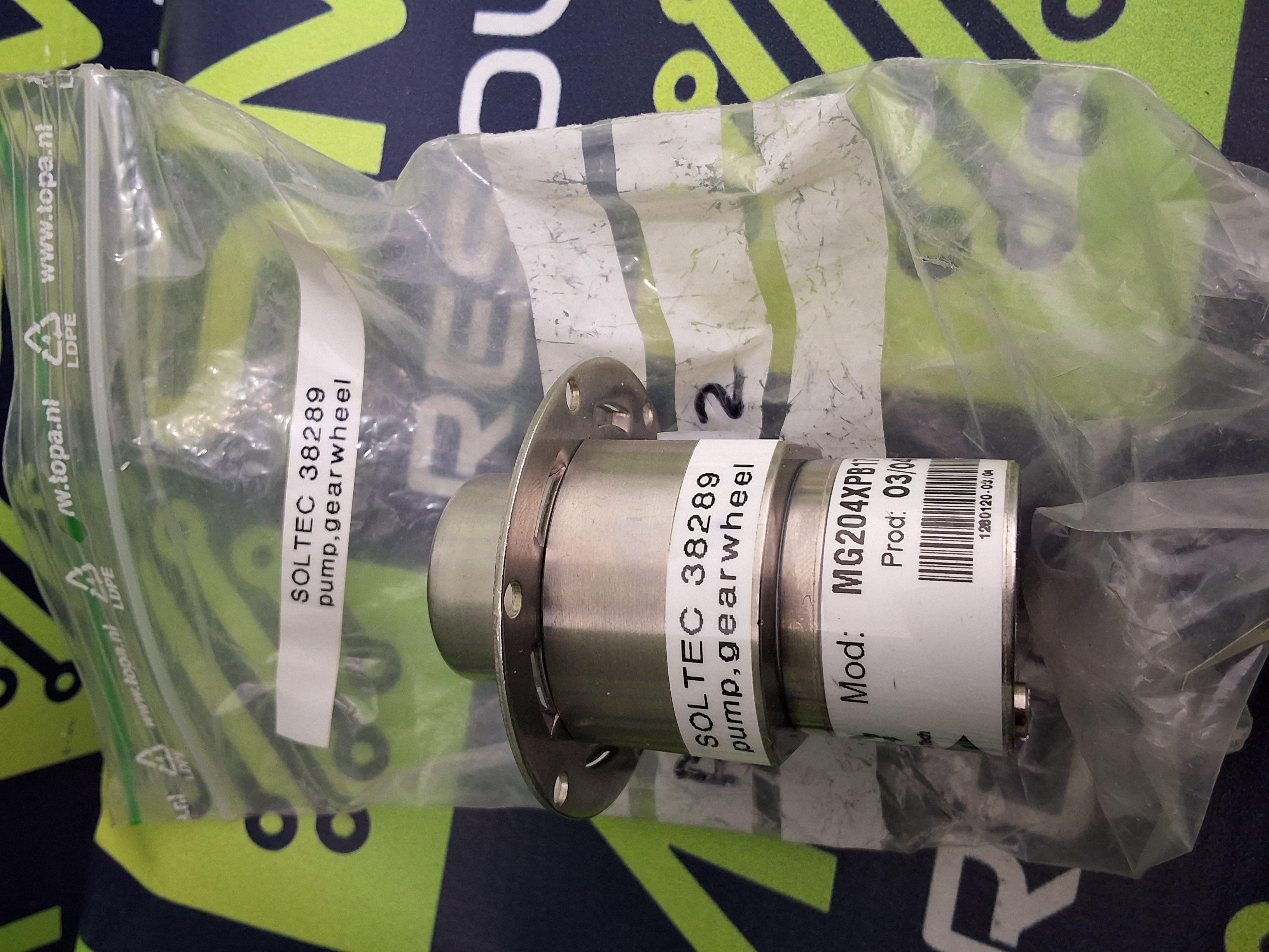 SOLTEC 38289 GEARWHEEL PUMP
