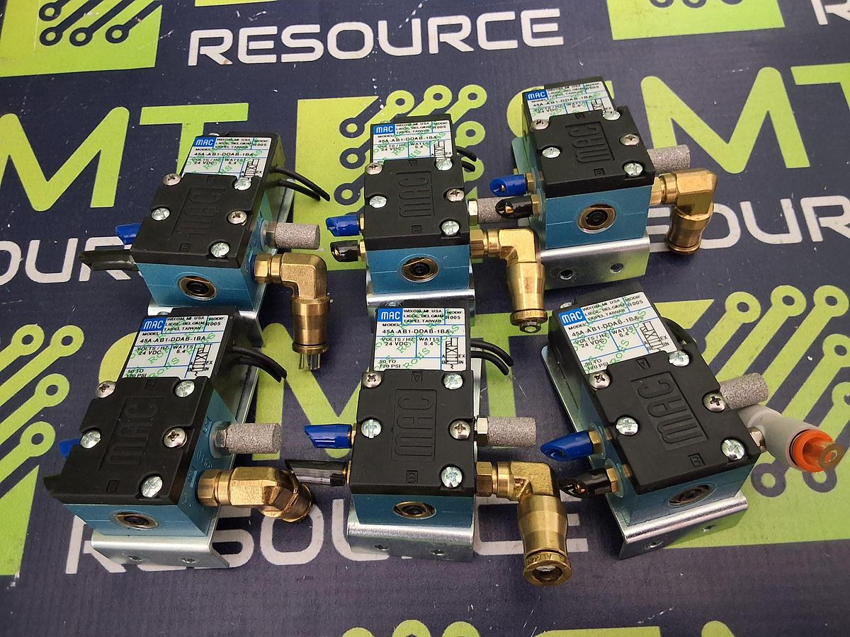 Used MAC 45A-AB1-DDAB-1BA SOLENOID VALVE 24VDC 5.4W