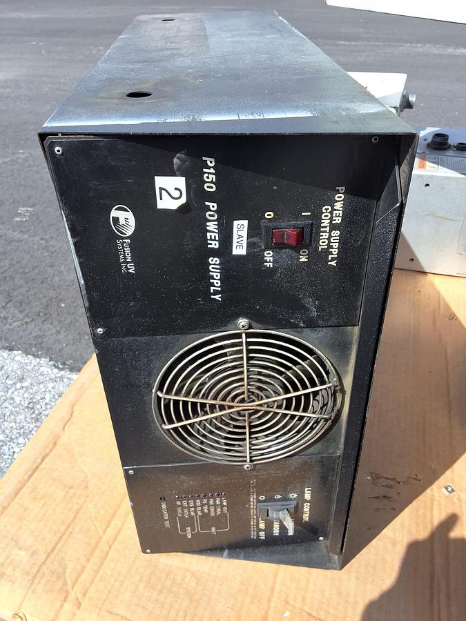 Used FUSION UV SYSTEMS P150 / 078871 POWER SUPPLY 3-PHASE 480V 10A 60Hz