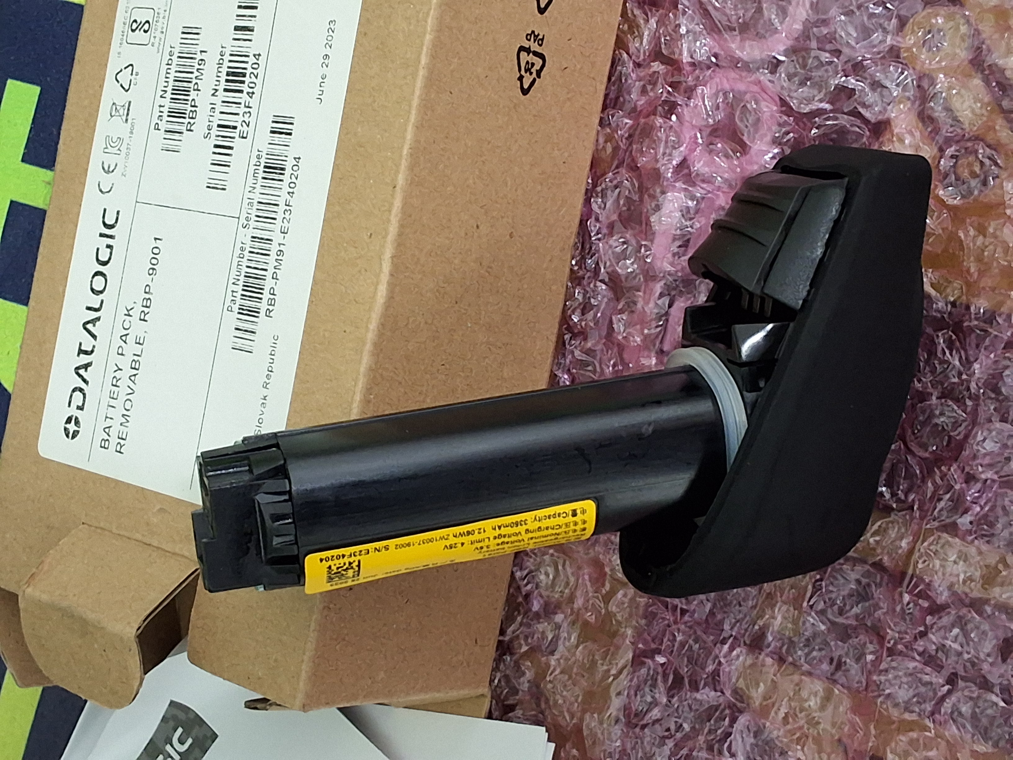 Used DATALOGIC RBP-PM91 BATTERY PACK