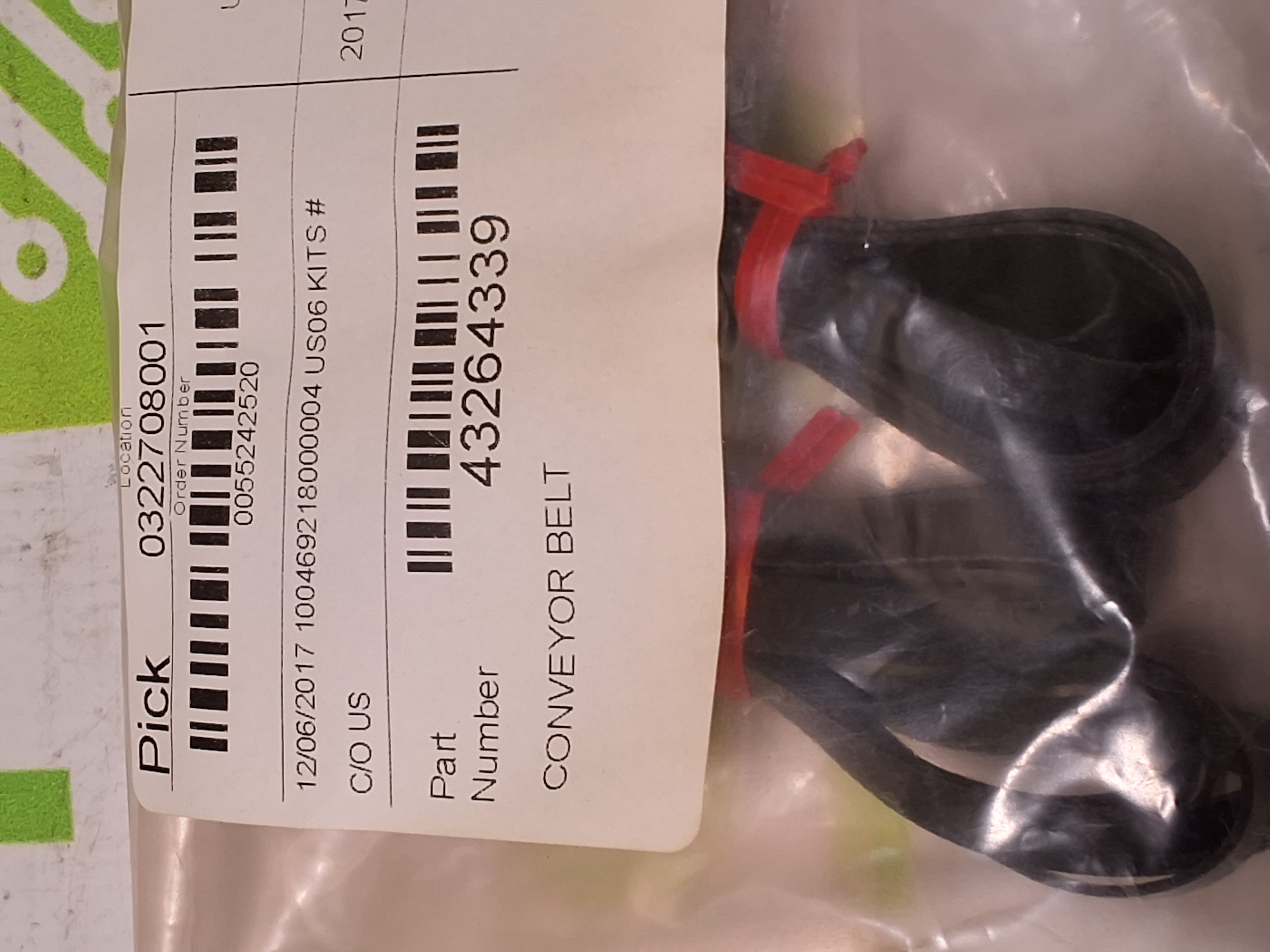 UNIVERSAL INSTRUMENTS 43264339 CONVEYOR BELT - BRAND NEW