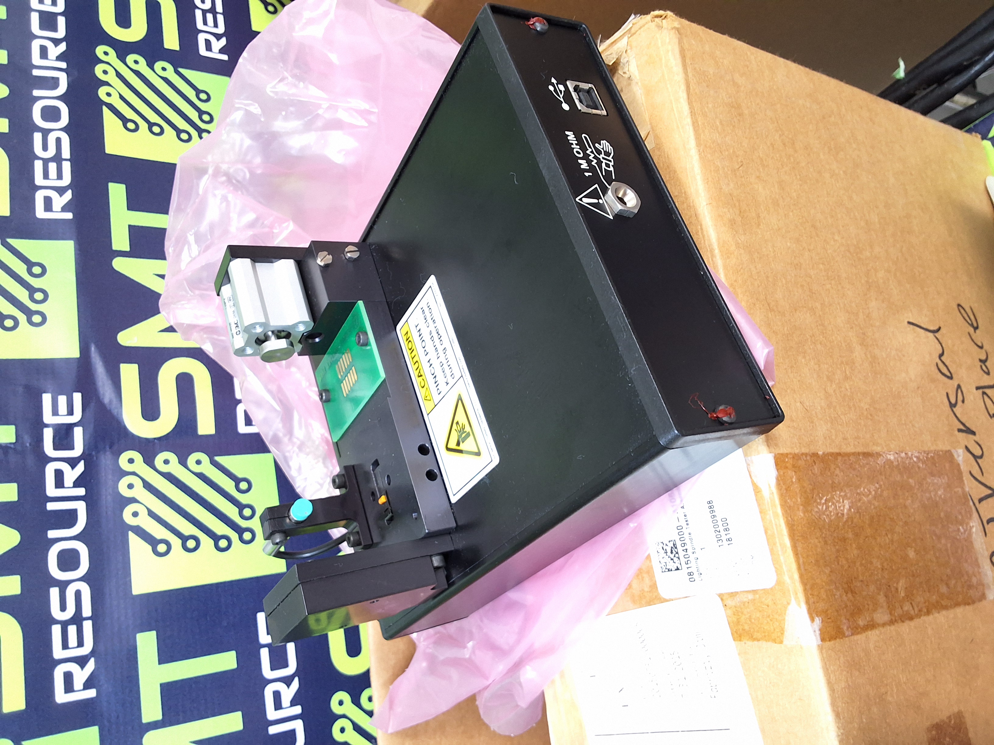 UNIVERSAL INSTRUMENTS 51634901 / 51390505 SPINDLE TESTER ASSEMBLY WITH 51935001 SETUP SPINDLE - BRAND NEW