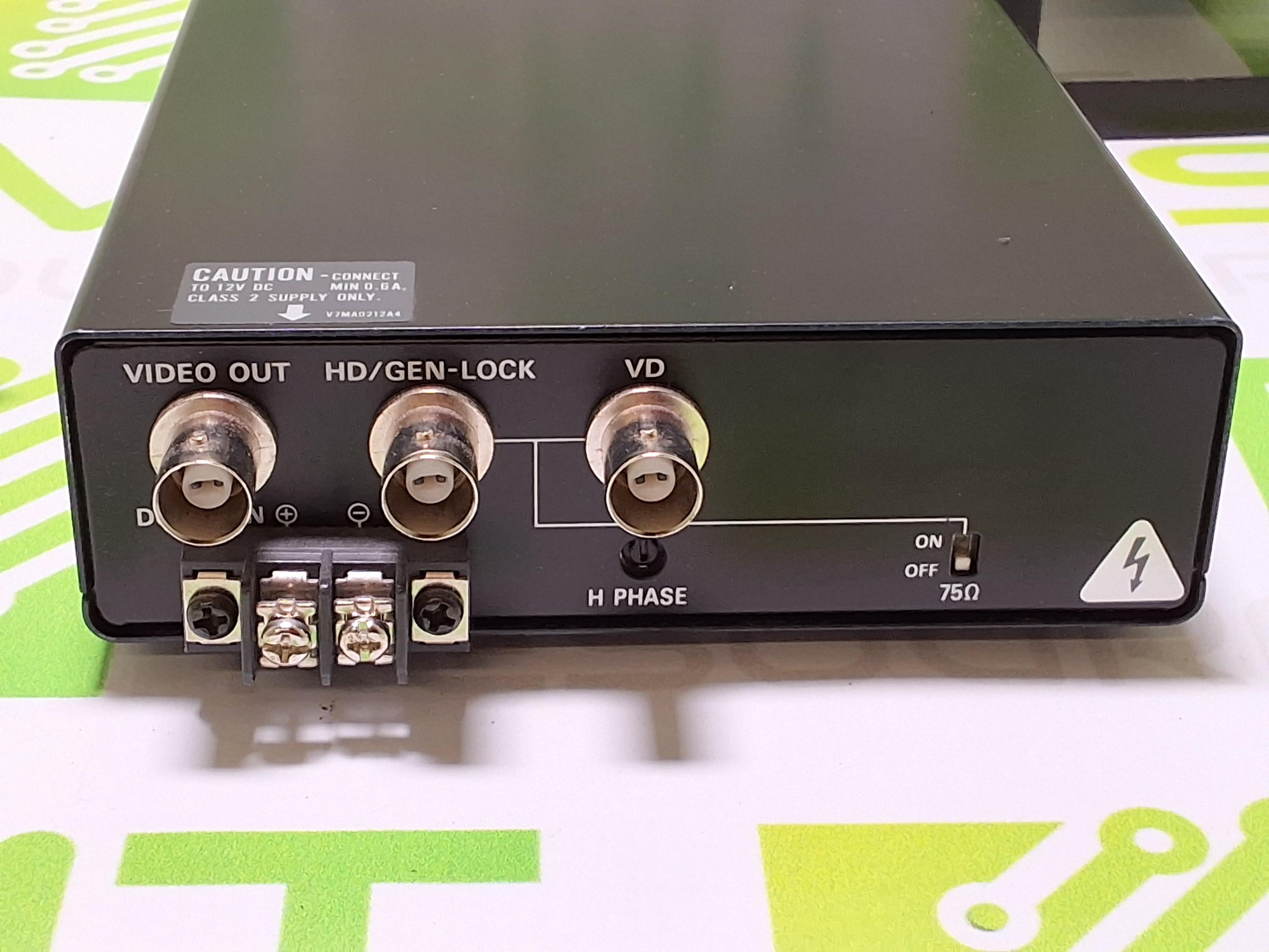 Used PANASONIC GP-MS112V POWER SUPPLY B/W CCD PEC CAMERA ASSEMBLY 45269201-A