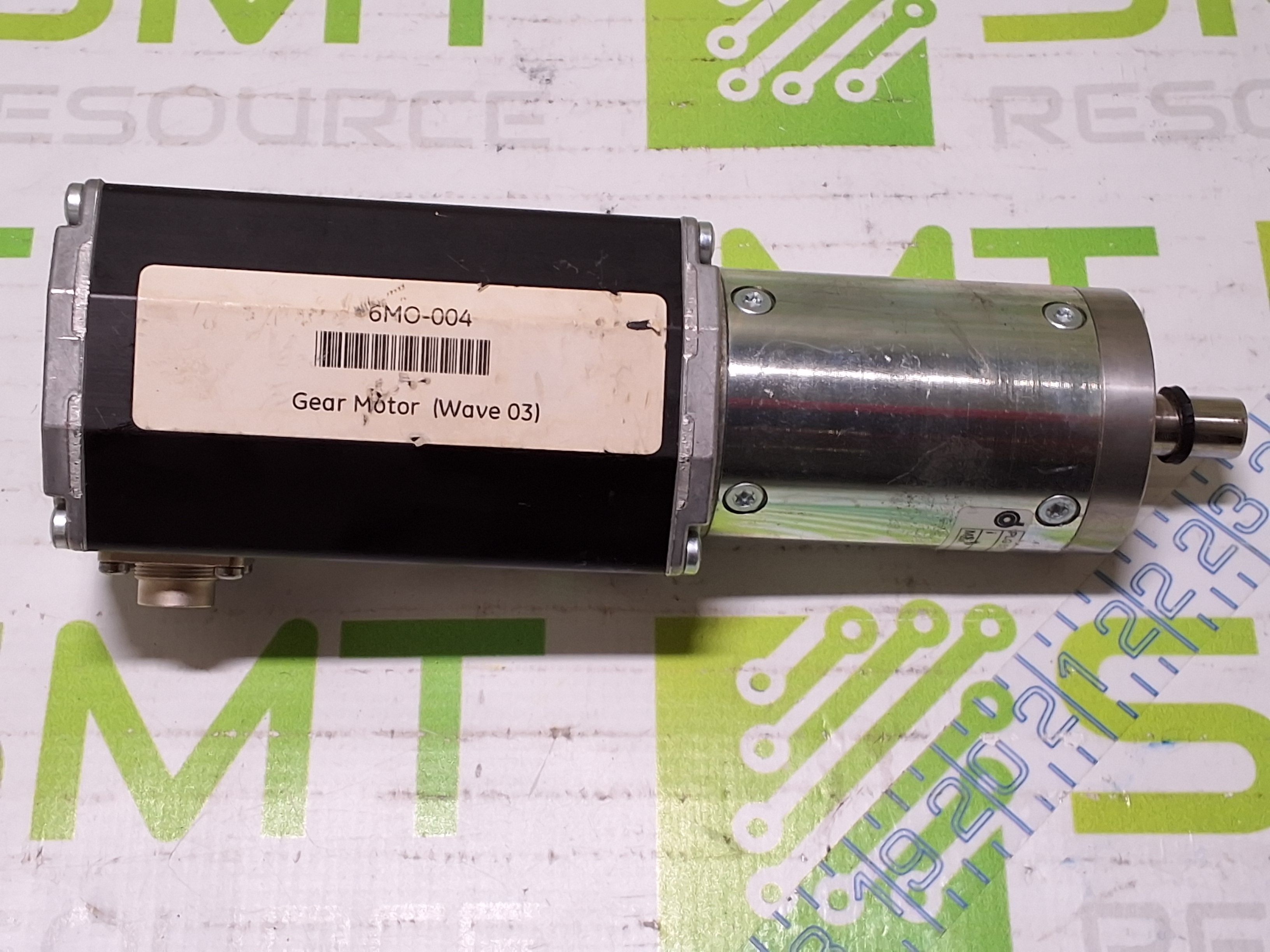 Used DUNKERMOTOREN BG 65X25CI SERVO MOTOR WITH PLG 52 288:1 GEARHEAD - LIKE NEW