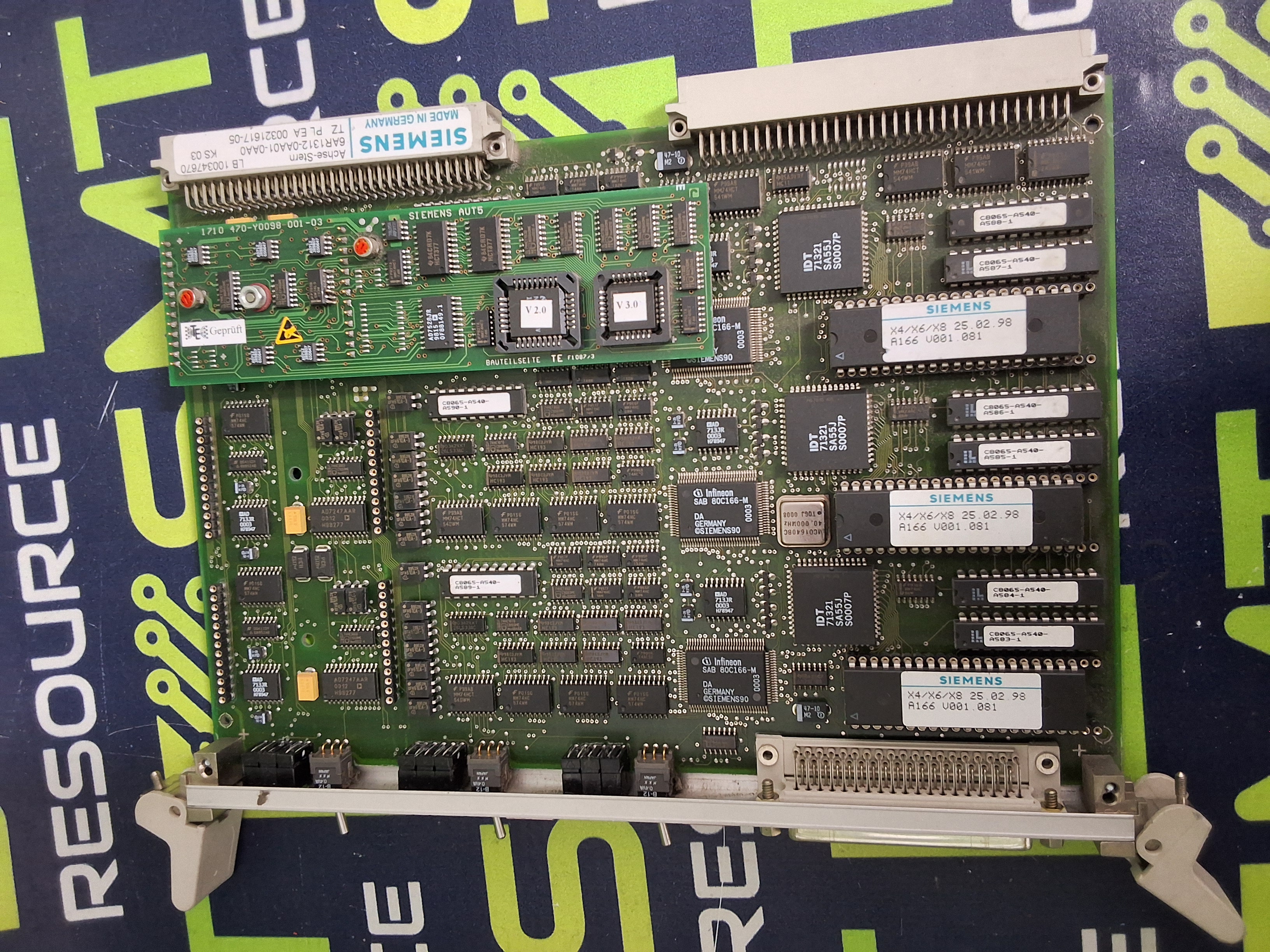Used SIEMENS 6AR1312-0AA01-0AA0 CIRCUIT BOARD