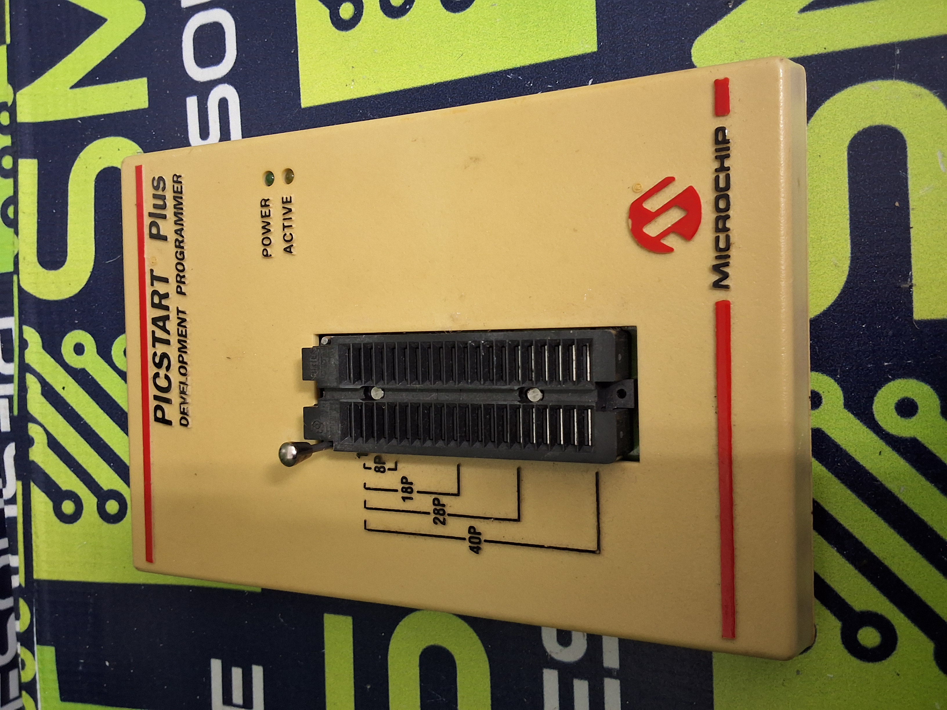 Used MICROCHIP PICSTART PLUS DEVELOPMENT PROGRAMMER ASSY# 10