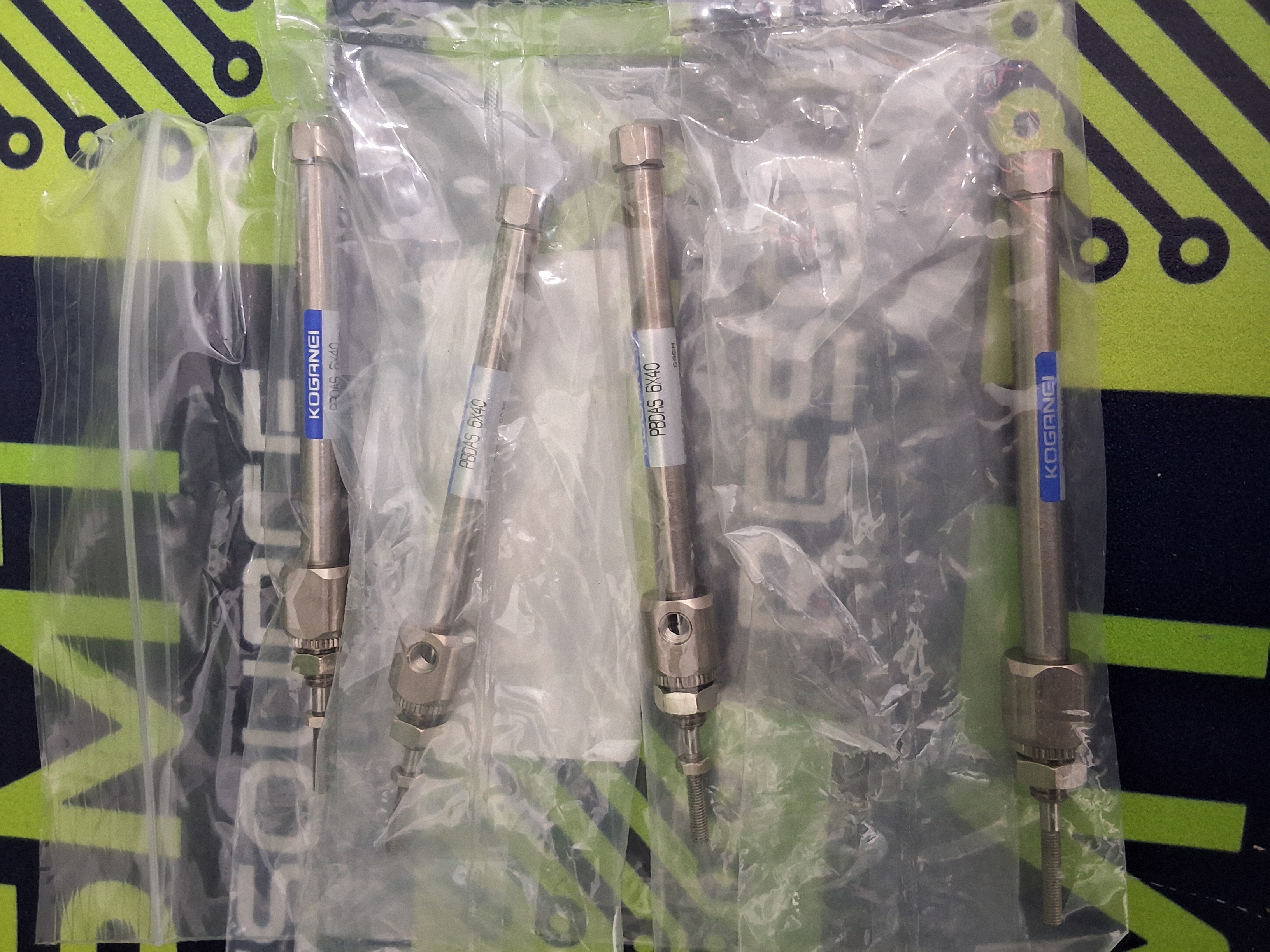 KOGANEI PBDAS 6X40 PNEUMATIC DOUBLE-ACTING PEN-STYLE AIR CYLINDER - BRAND NEW