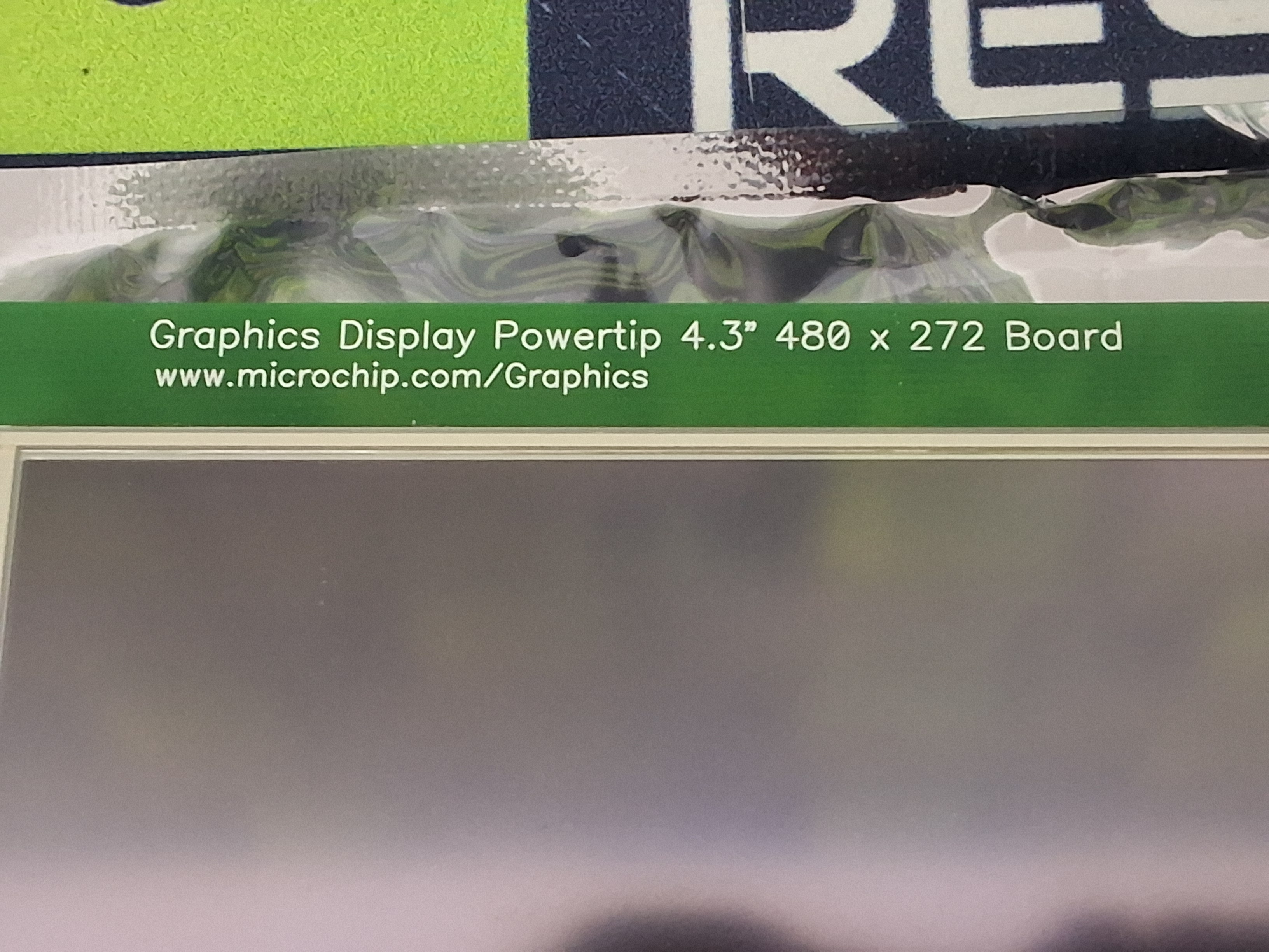 MICROCHIP TECHNOLOGY PH480272T_005_I11Q GRAPHICS DISPLAY POWERTIP LCD MODULE - BRAND NEW