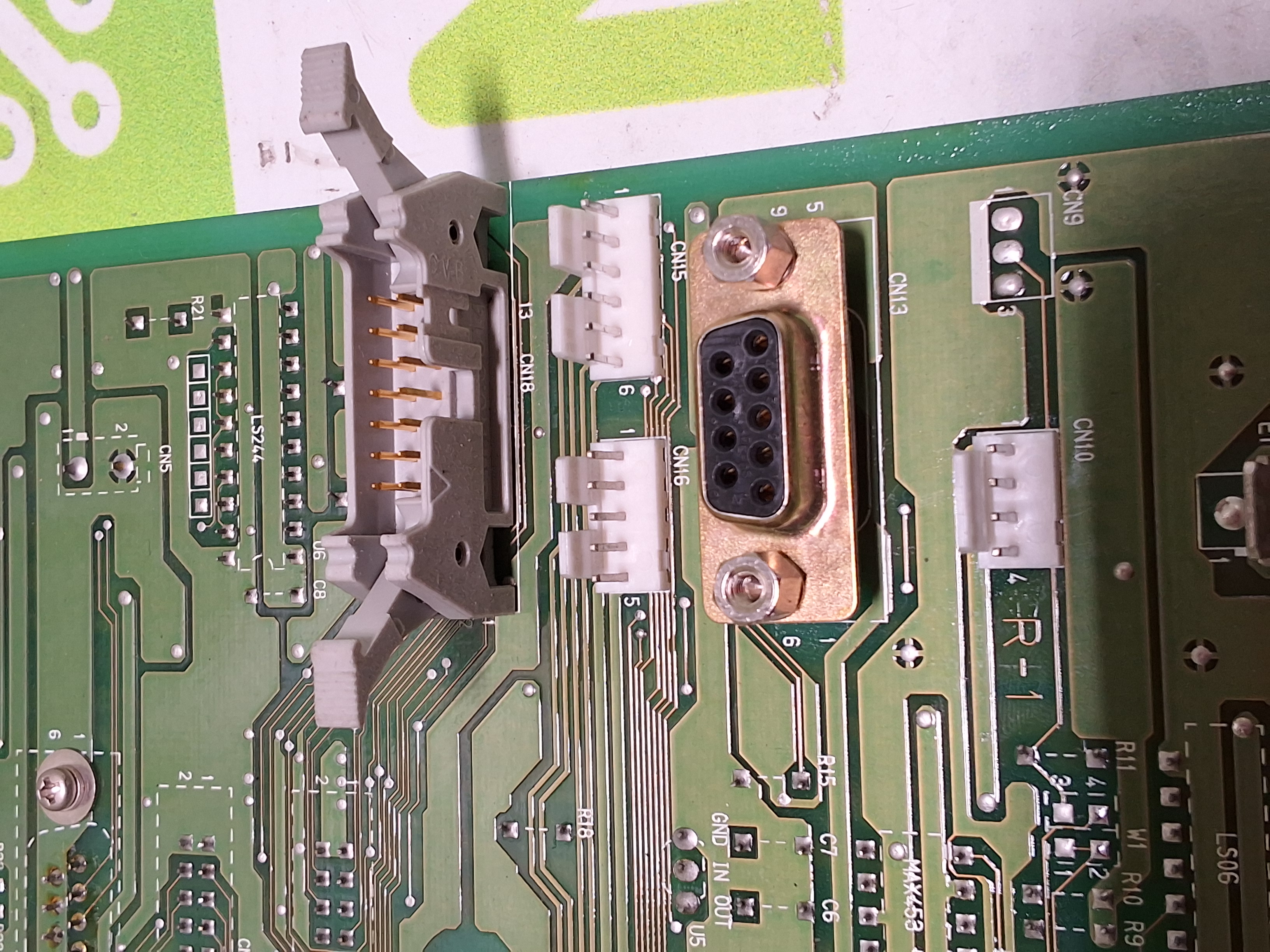 Used JUKI E8612729 E8612729BAO HEAD RELAY PCB