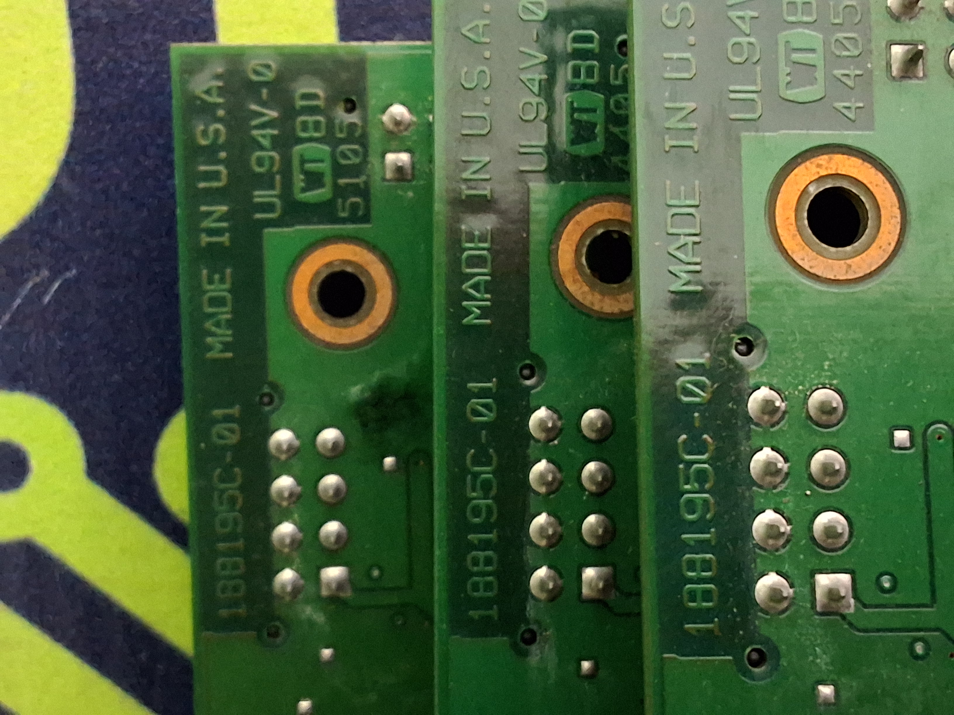 Used NATIONAL INSTRUMENTS 188195C-01 PXI CHASSIS FAN INTERFACE CARD 188193E02