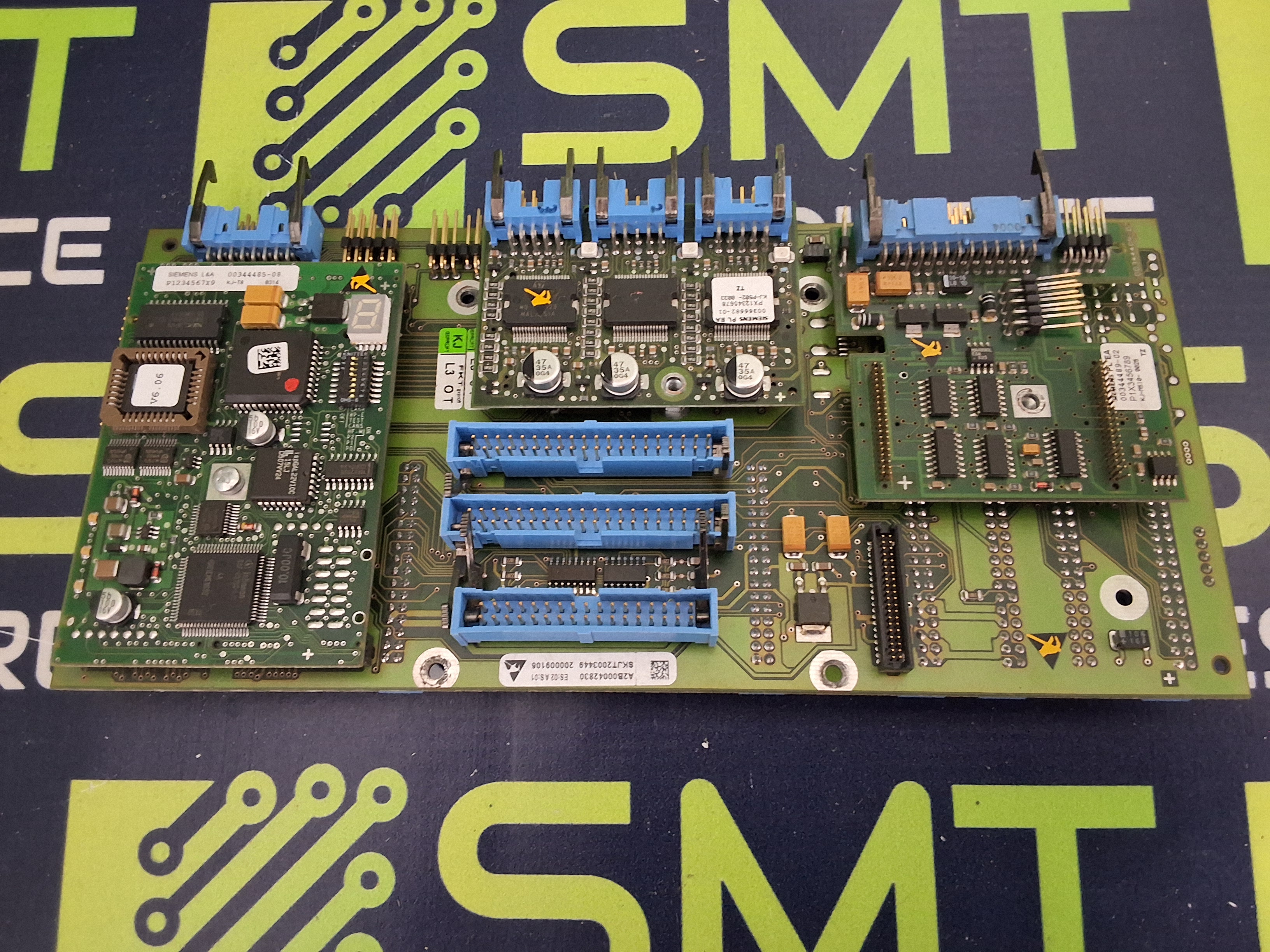 Used SIEMENS L&A G32918-K0112-U501-06-U1 / PX23456789 PROCESSOR CIRCUIT BOARD
