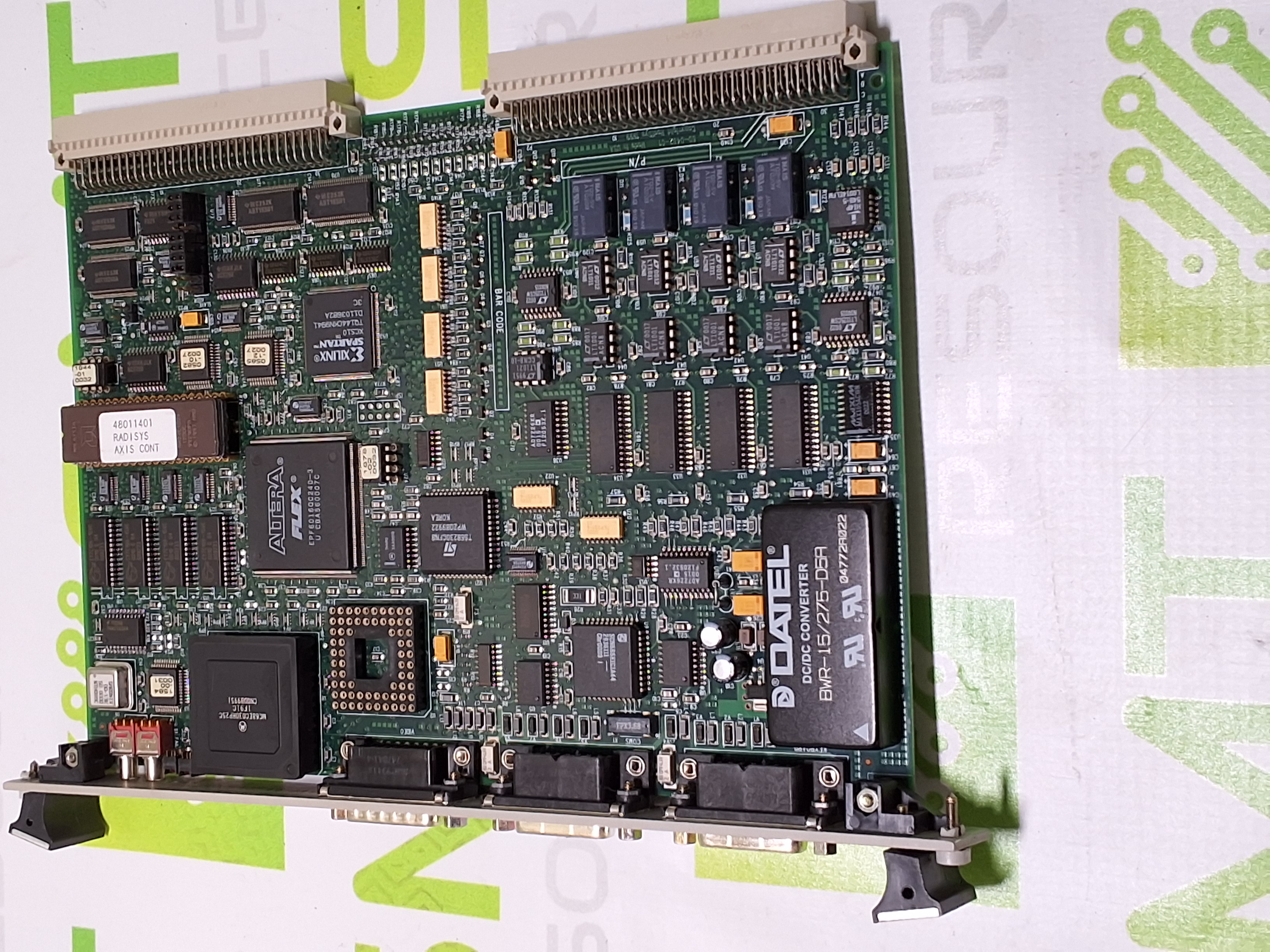 Used UNIVERSAL INSTRUMENTS RADISYS 48011401 AXIS MOTION CONTROL BOARD UIMC3 PFS-114 