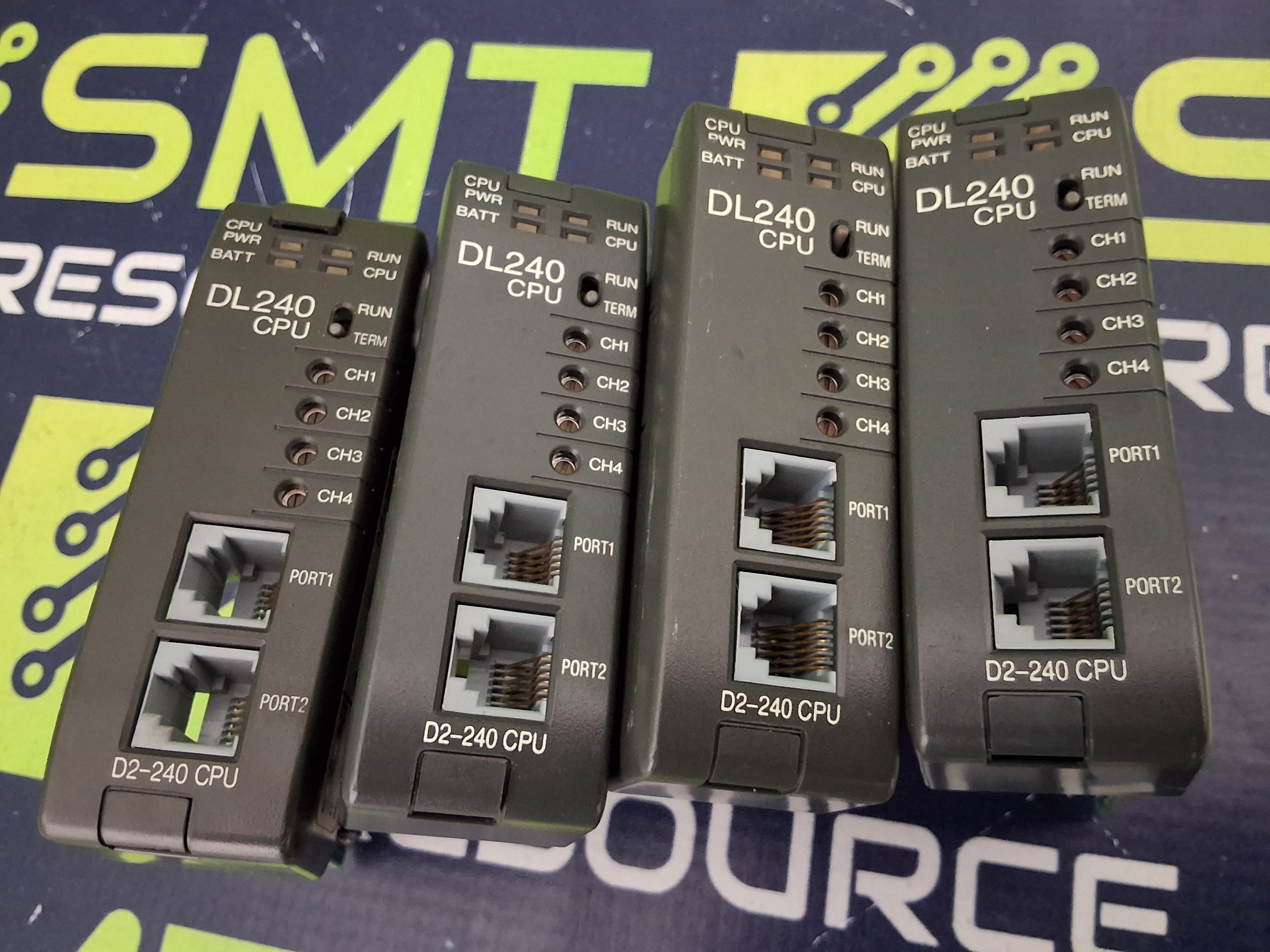 Used PLCDirect / AutomationDirect D2-240 DL240CPU PLC PROCESSOR MODULE