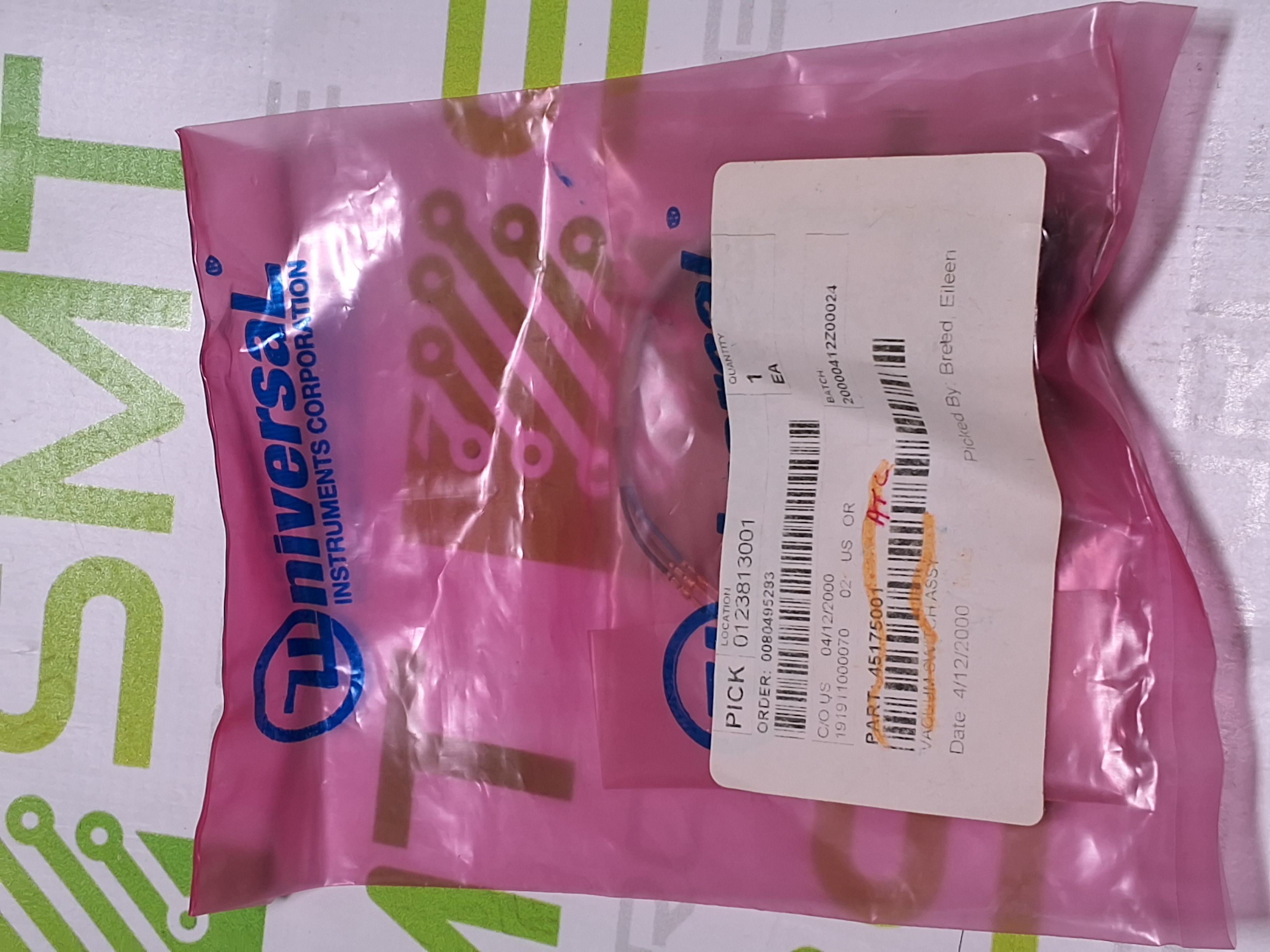 SMC ZSE1-T1-15 VACUUM SWITCH 45175001 - BRAND NEW