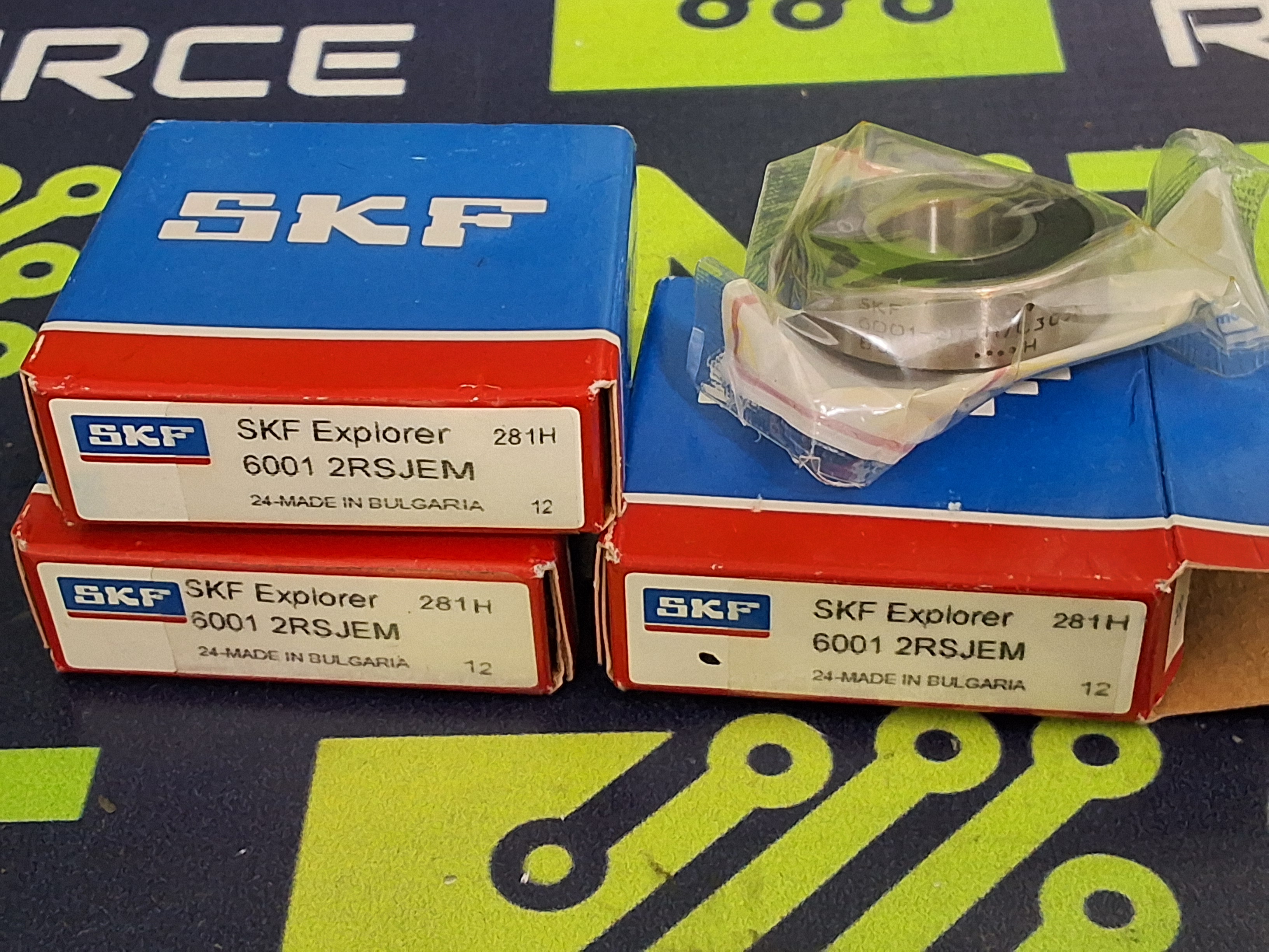 SKF 6001 2RSJEM