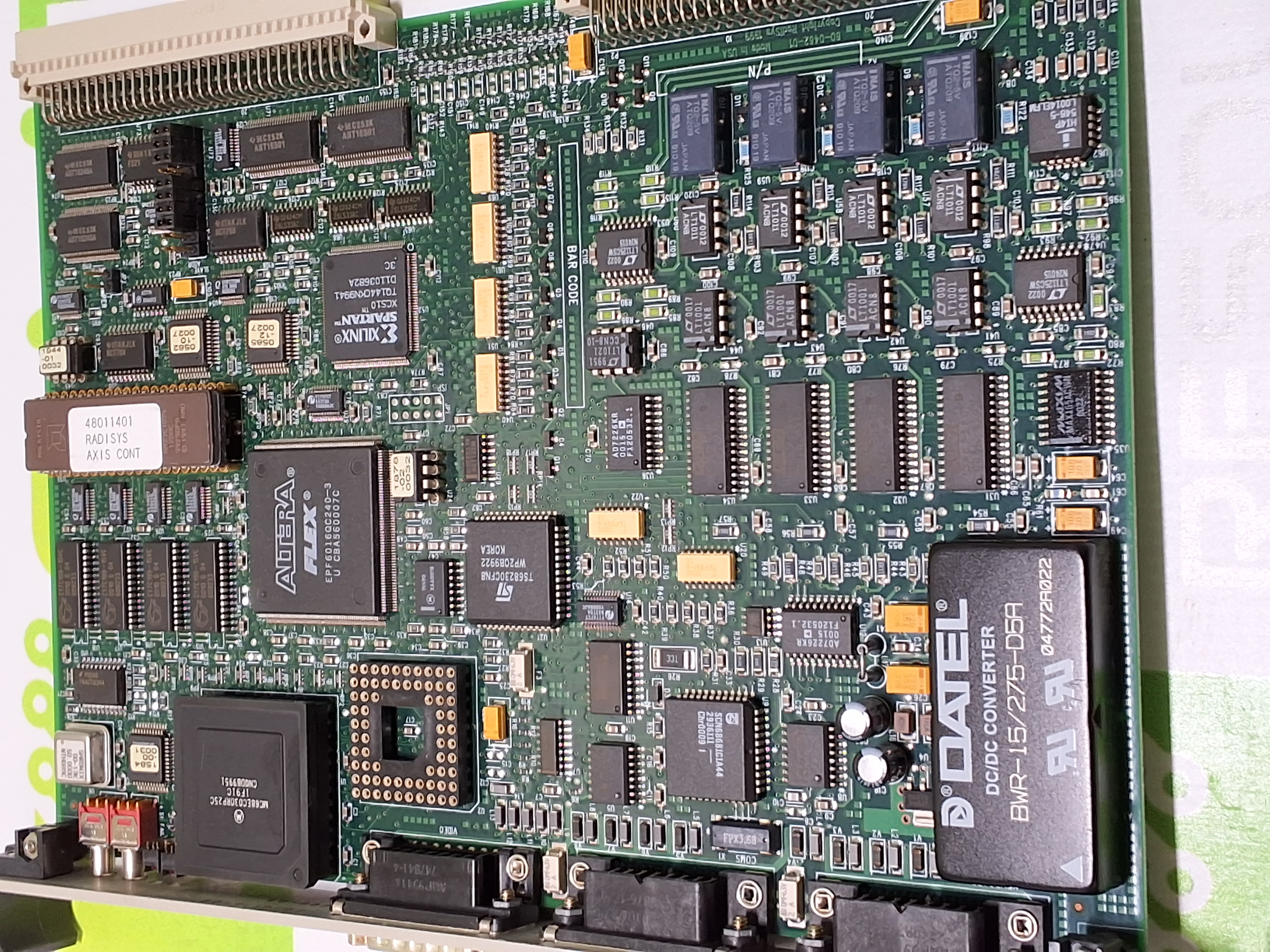 Used UNIVERSAL INSTRUMENTS RADISYS 48011401 AXIS MOTION CONTROL BOARD UIMC3 PFS-114 