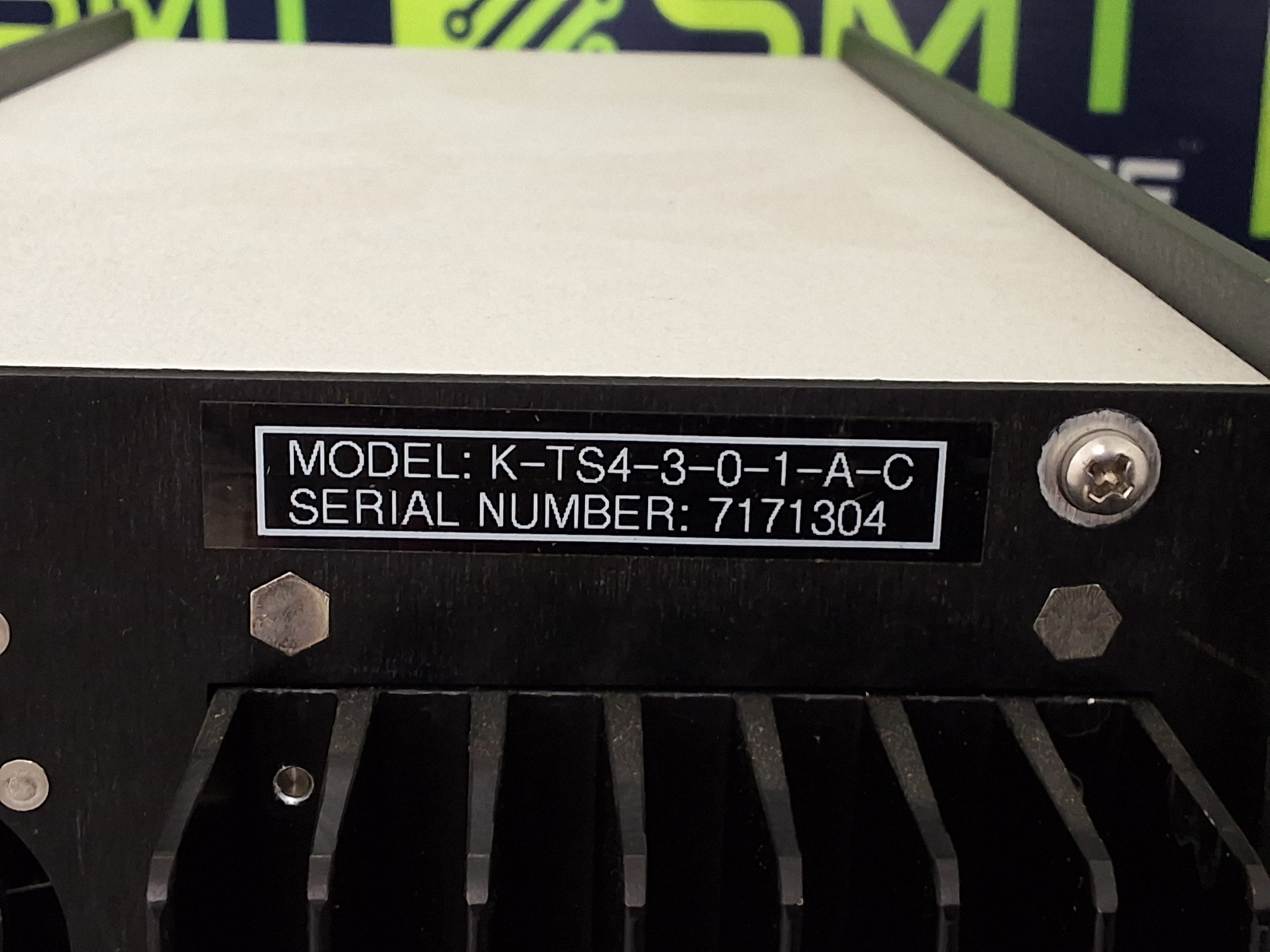 Used TEMPTRONIC TS SERIES K-TS4-3-0-1-A-C CHAMBER TEMPERATURE CONTROLLER