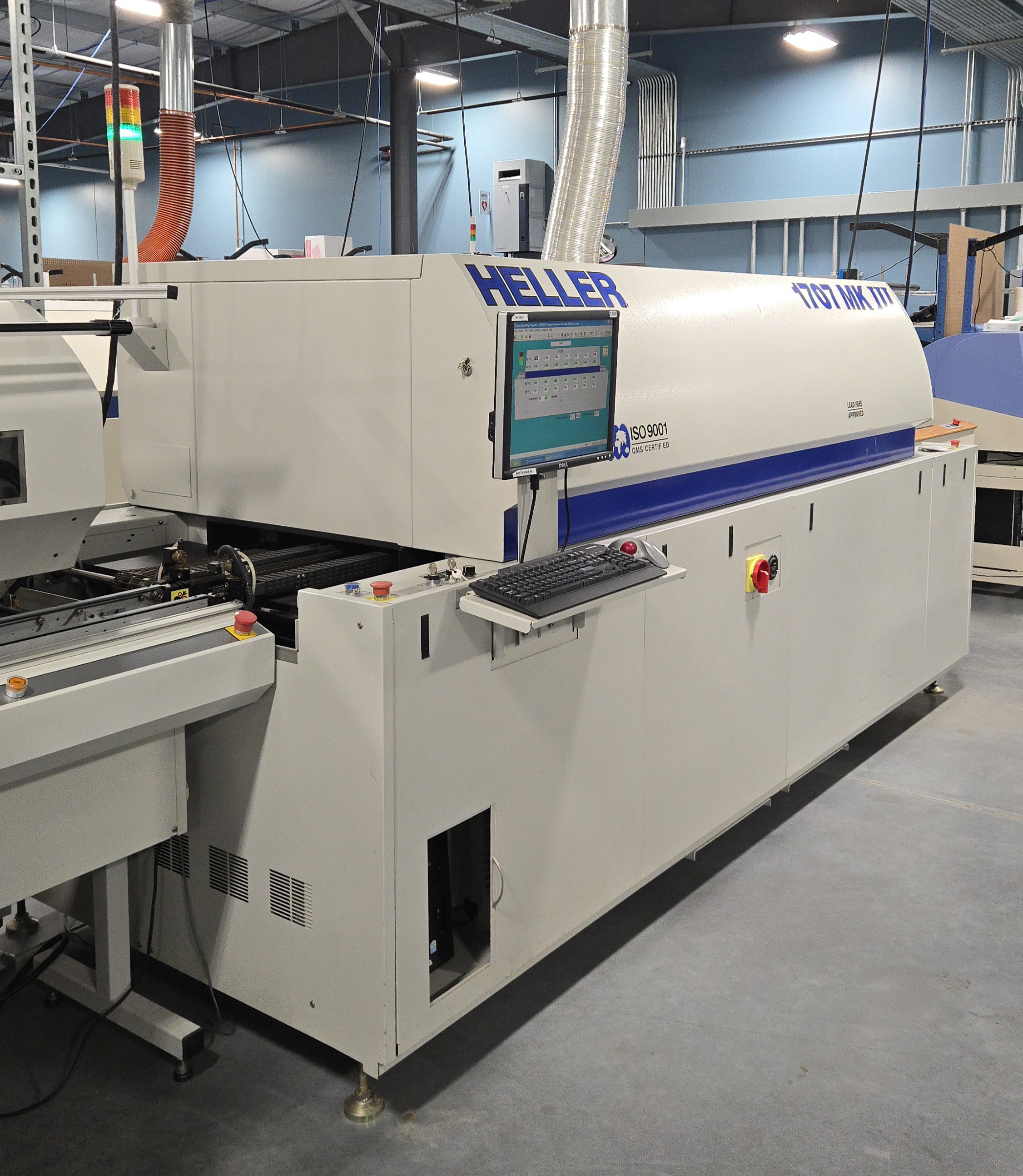 Used Heller 1707 MKIII Reflow Oven