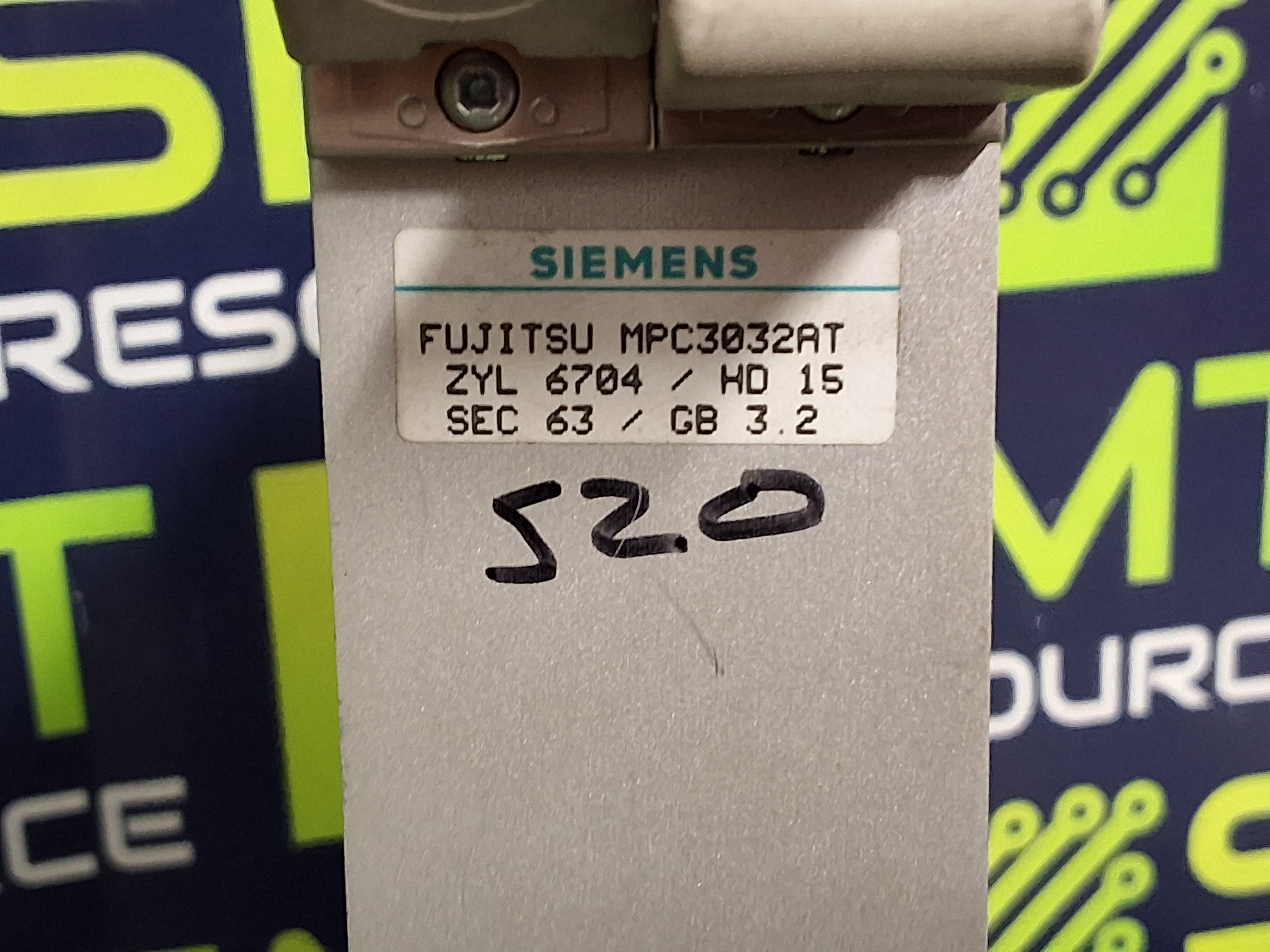 Used SIEMENS KSP-M349-A101 / 6AR1311-0CD30-0AA0 FLOPPY DRIVE MODULE