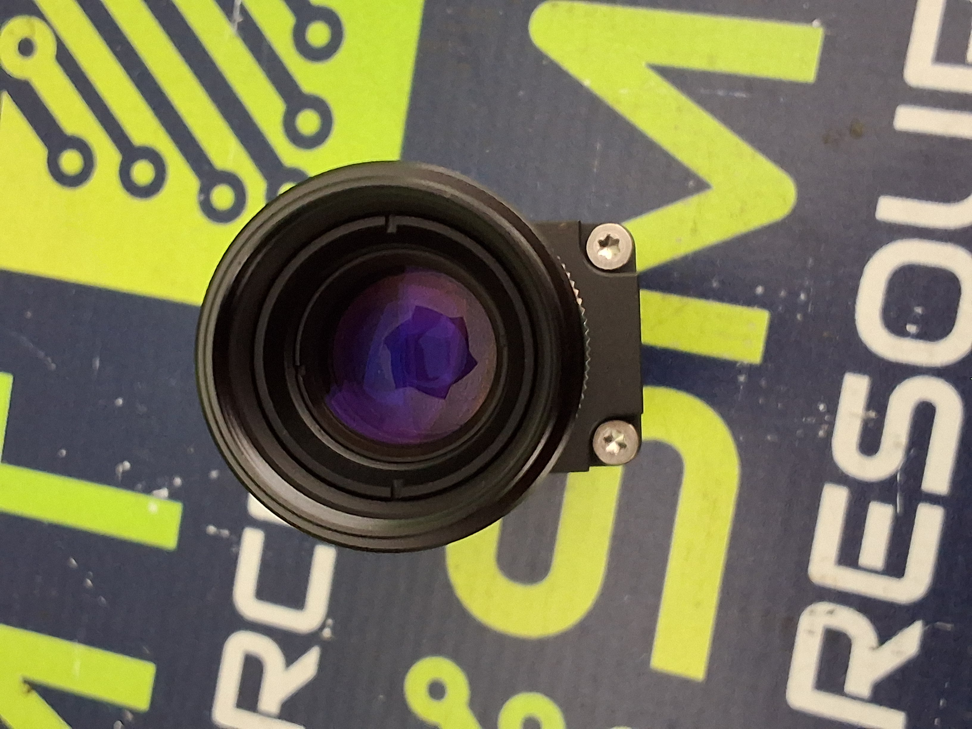 Used TELEDYNE DALSA CR-GEN0-M6400R3 INDUSTRIAL CAMERA WITH TAMRON 1222451 LENS