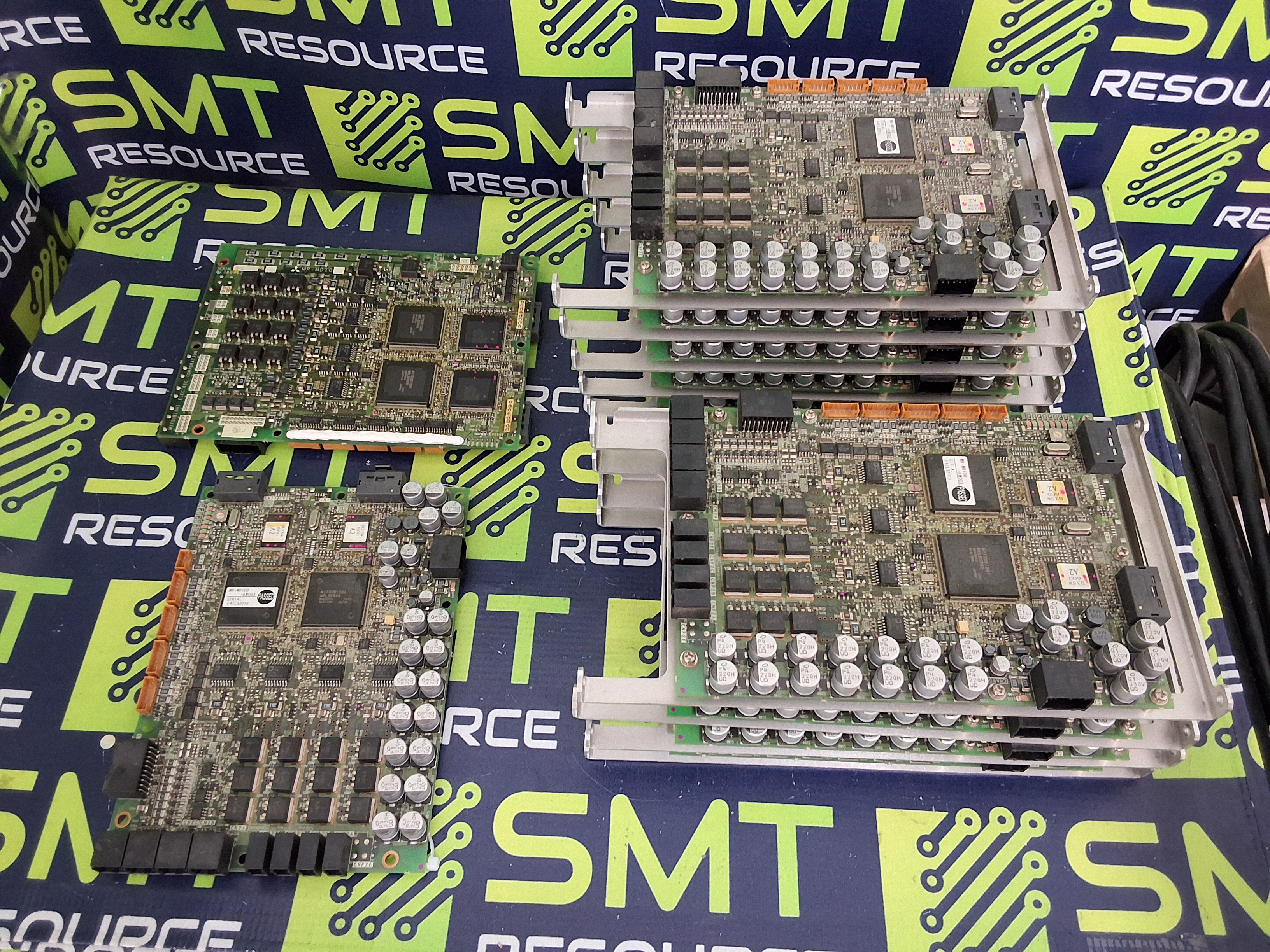 Used JUKI / MITSUBISHI 40044535 / MR-MD10 4-AXIS SERVO AMPLIFIER CIRCUIT BOARD MR-MD100-KW003