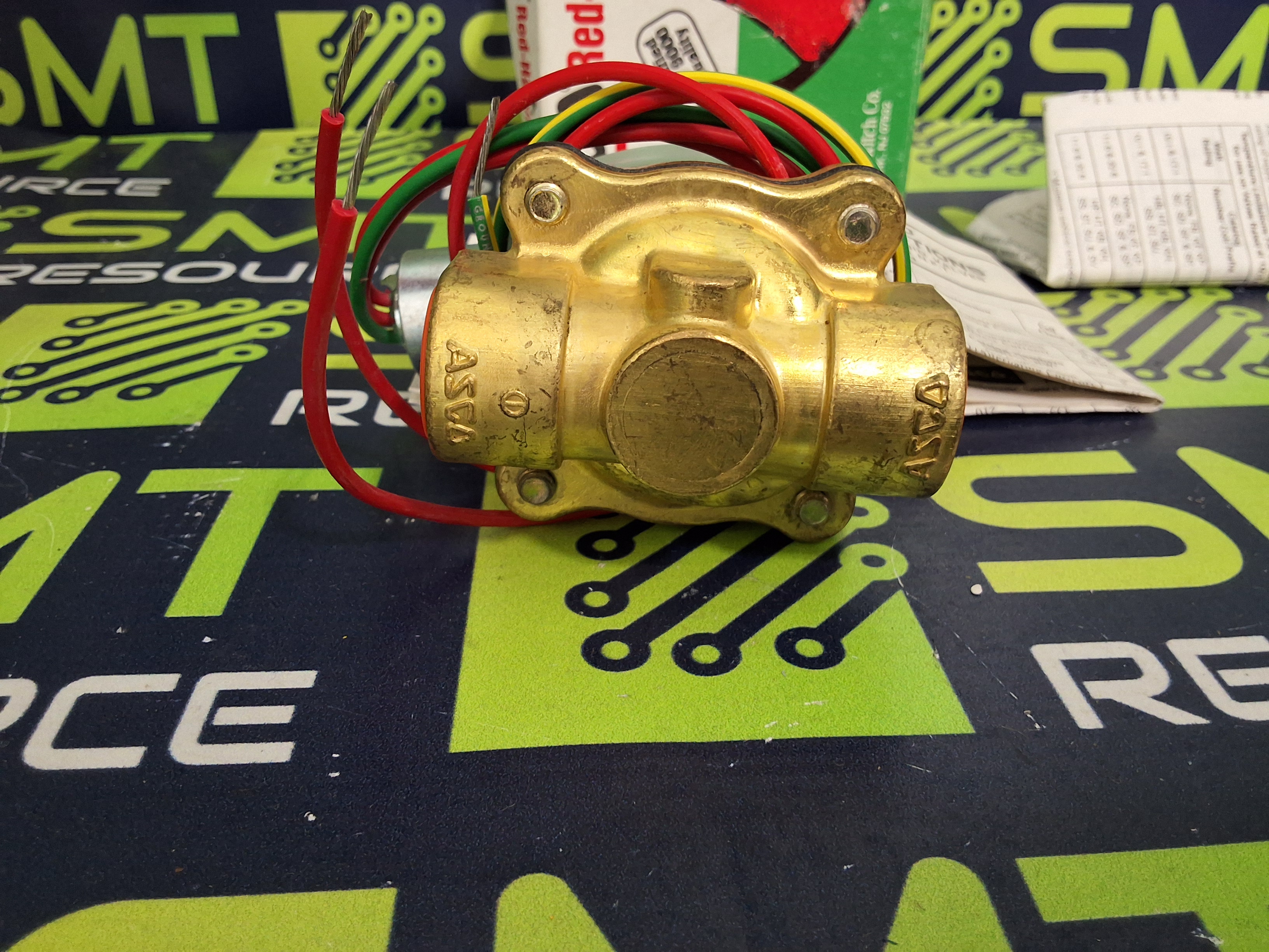 ASCO 8210G94 BRASS SOLENOID VALVE 150PSI - BRAND NEW