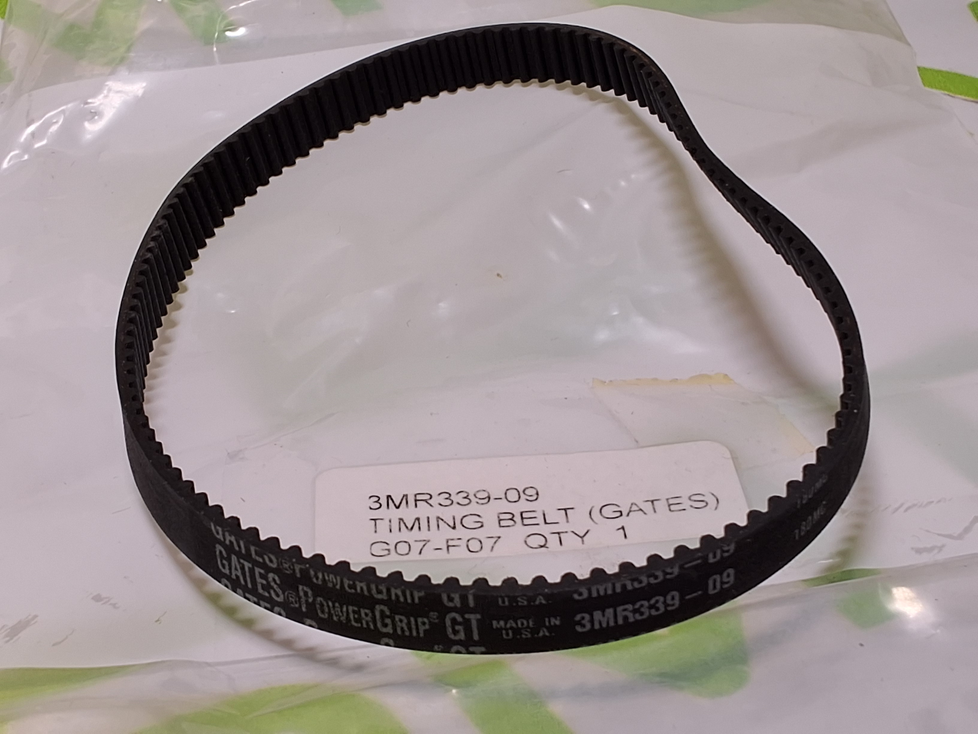 GATES POWERGRIP GT 3MR339-09 TIMING BELT - BRAND NEW