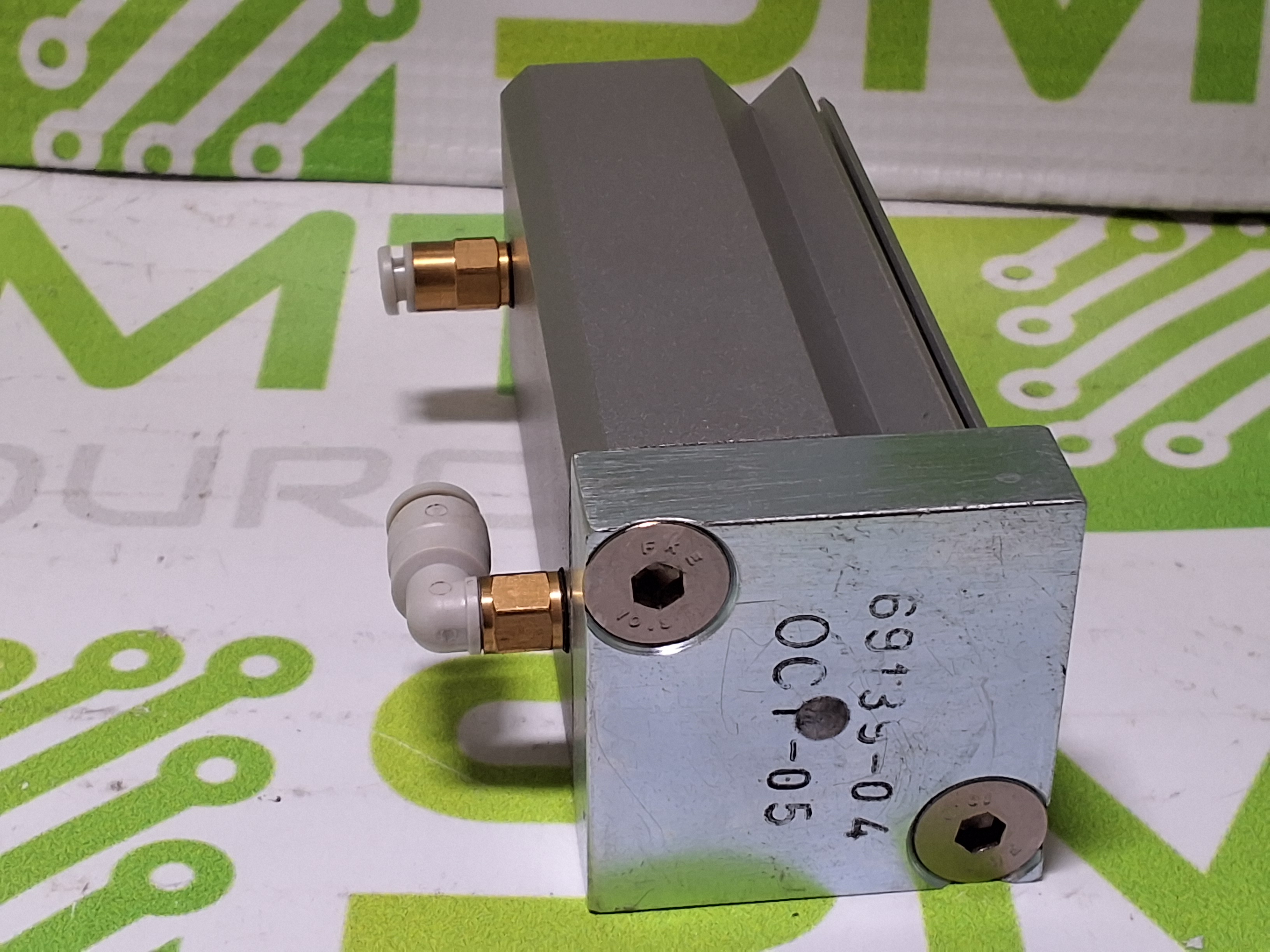 Used SMC CQ2B25-60DC*Z-3247 COMPACT CYLINDER