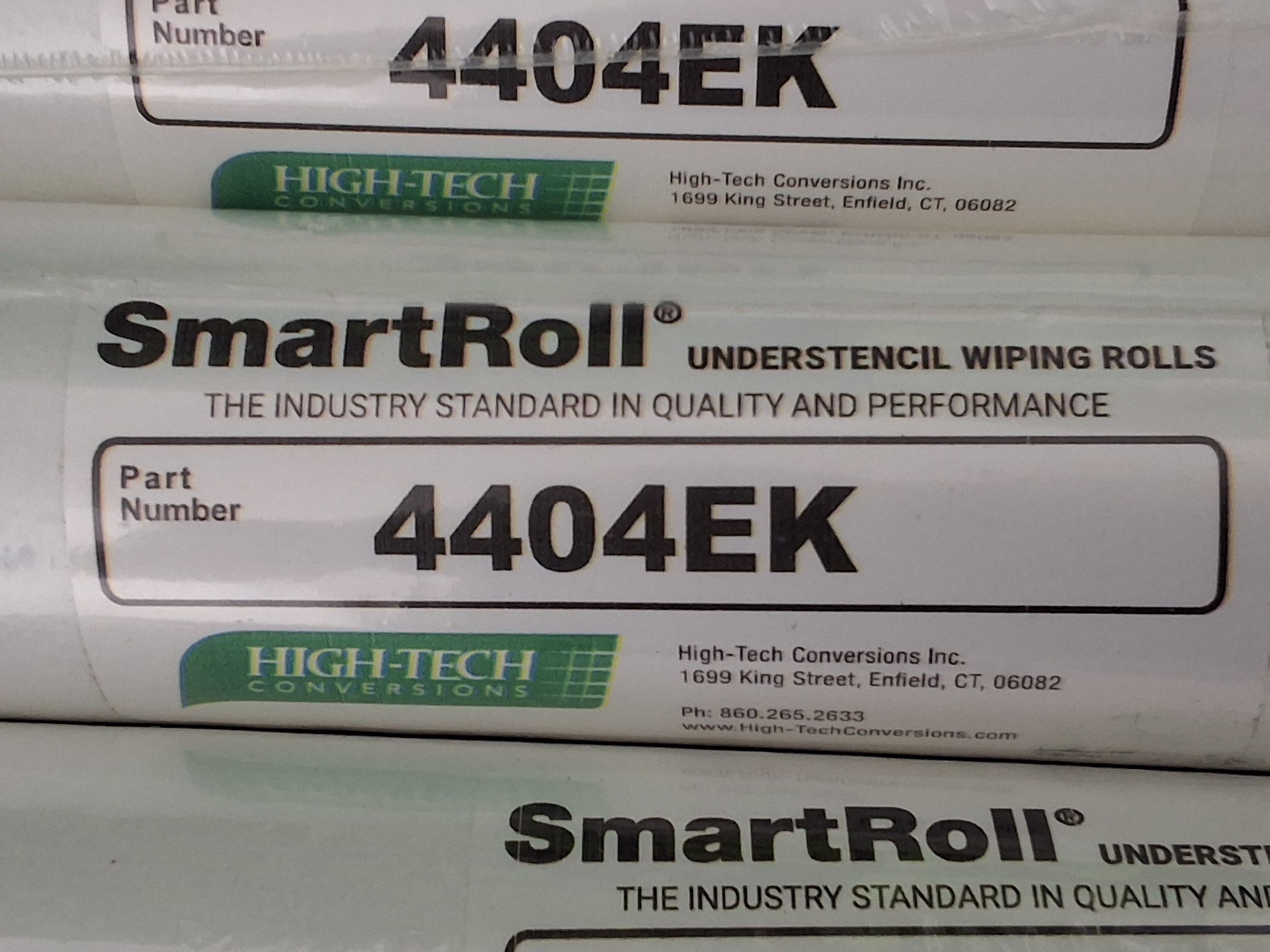 SMART ROLL 4404EK UNDERSTENCIL WIPING ROLLS FOR EKRA SCREEN PRINTERS - BRAND NEW