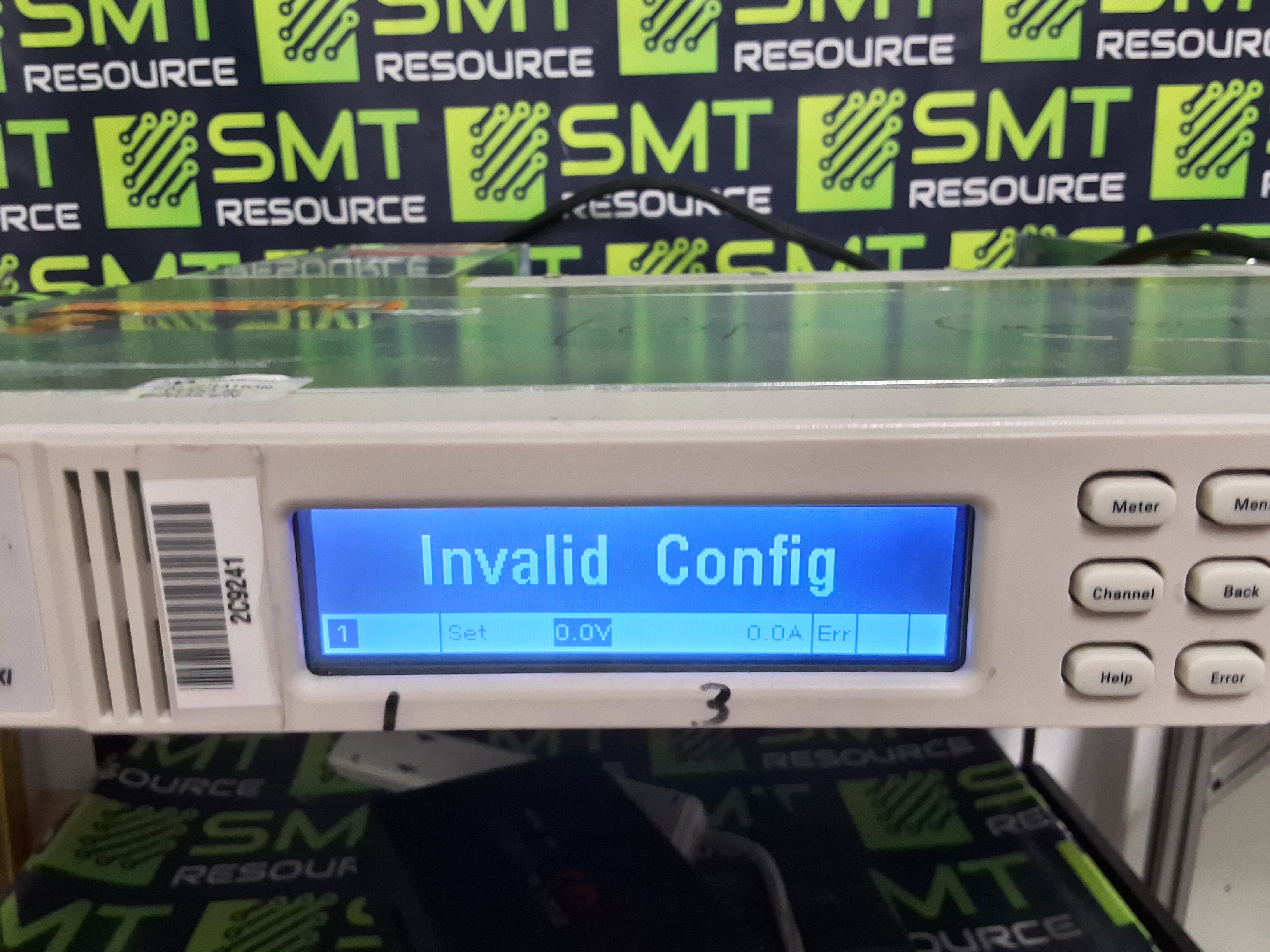 Used AGILENT N6701A LOW-PROFILE MPS MODULAR DC POWER SUPPLY MAINFRAME 600W