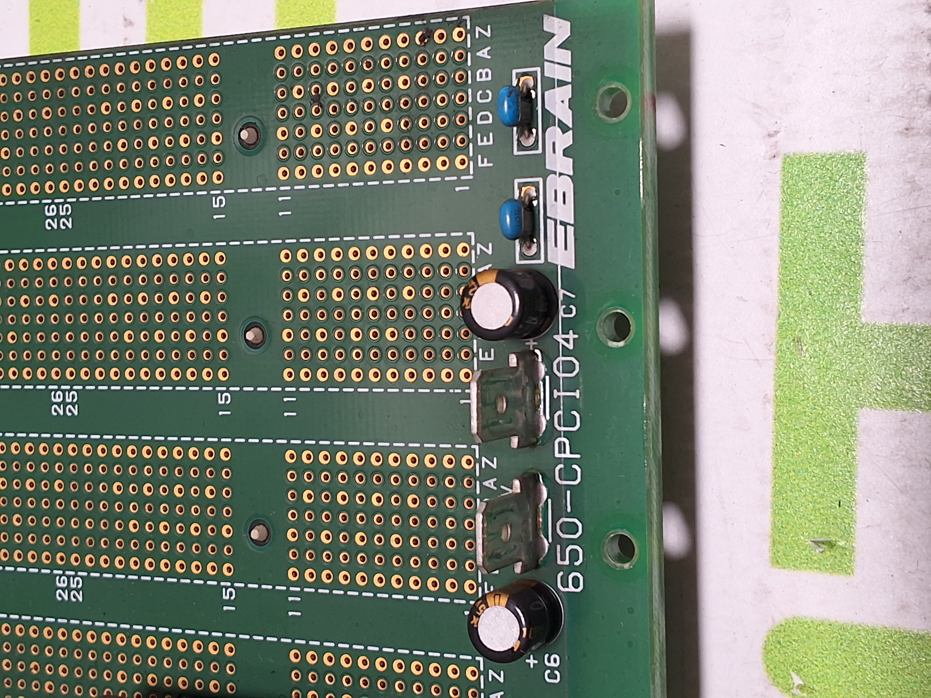 Used EBRAIN 650-CPCI04 CIRCUIT BOARD 