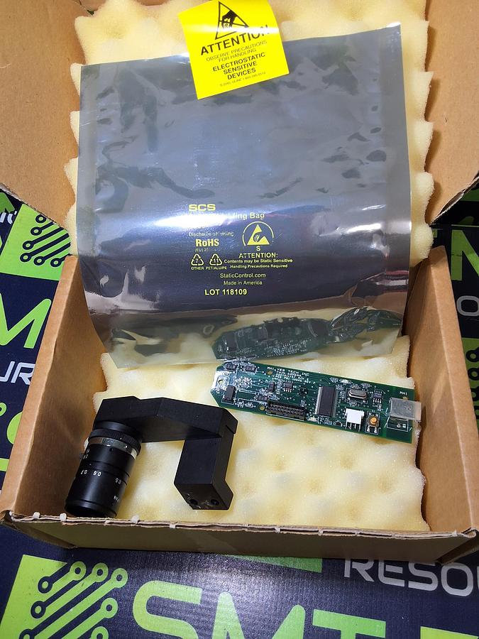 Used YES TECH 11757 - 10046 THIN CCD CAMERA ASSEMBLY WITH 50mm LENS