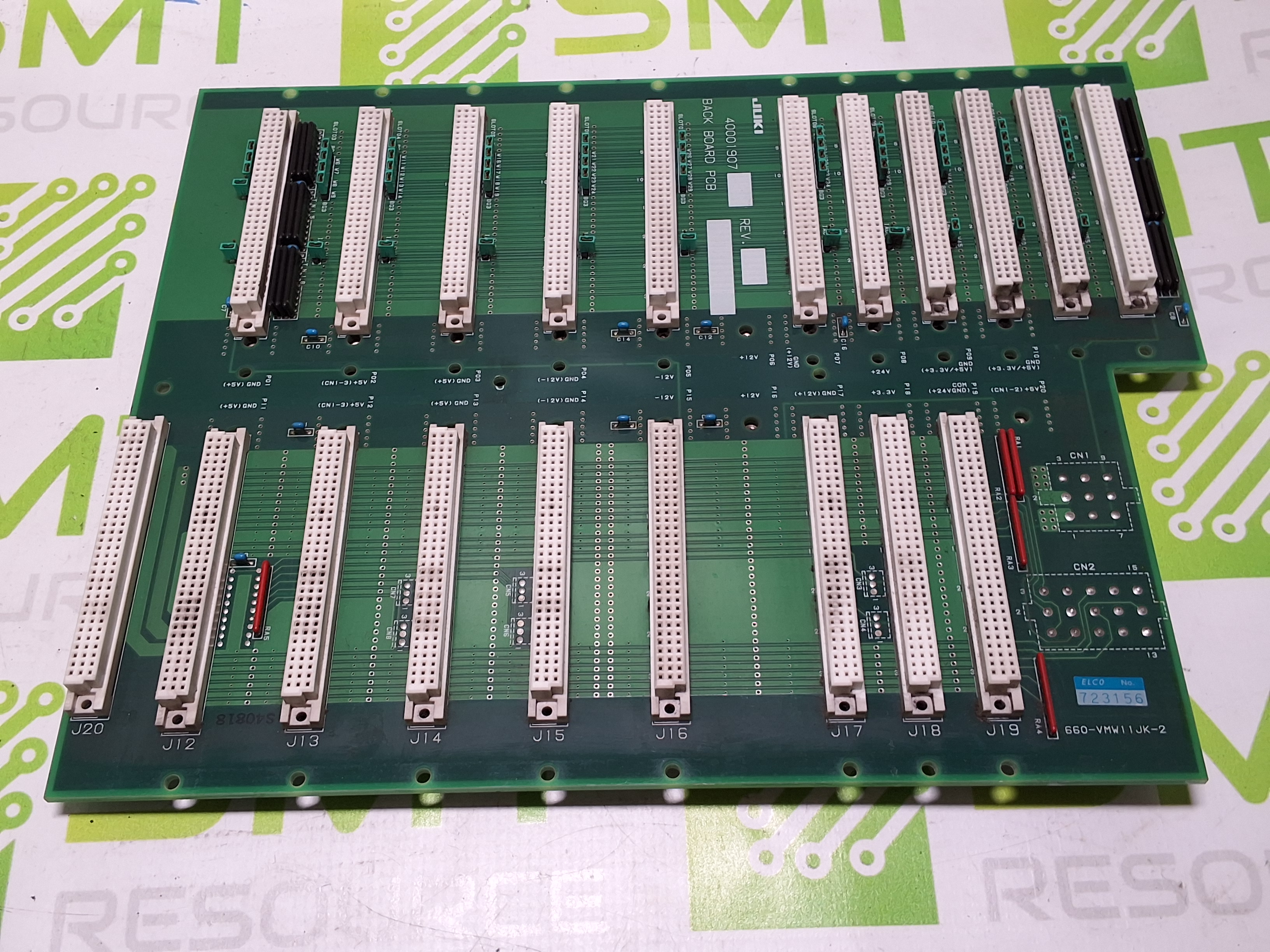Used JUKI 40001907 BACK BOARD PCB