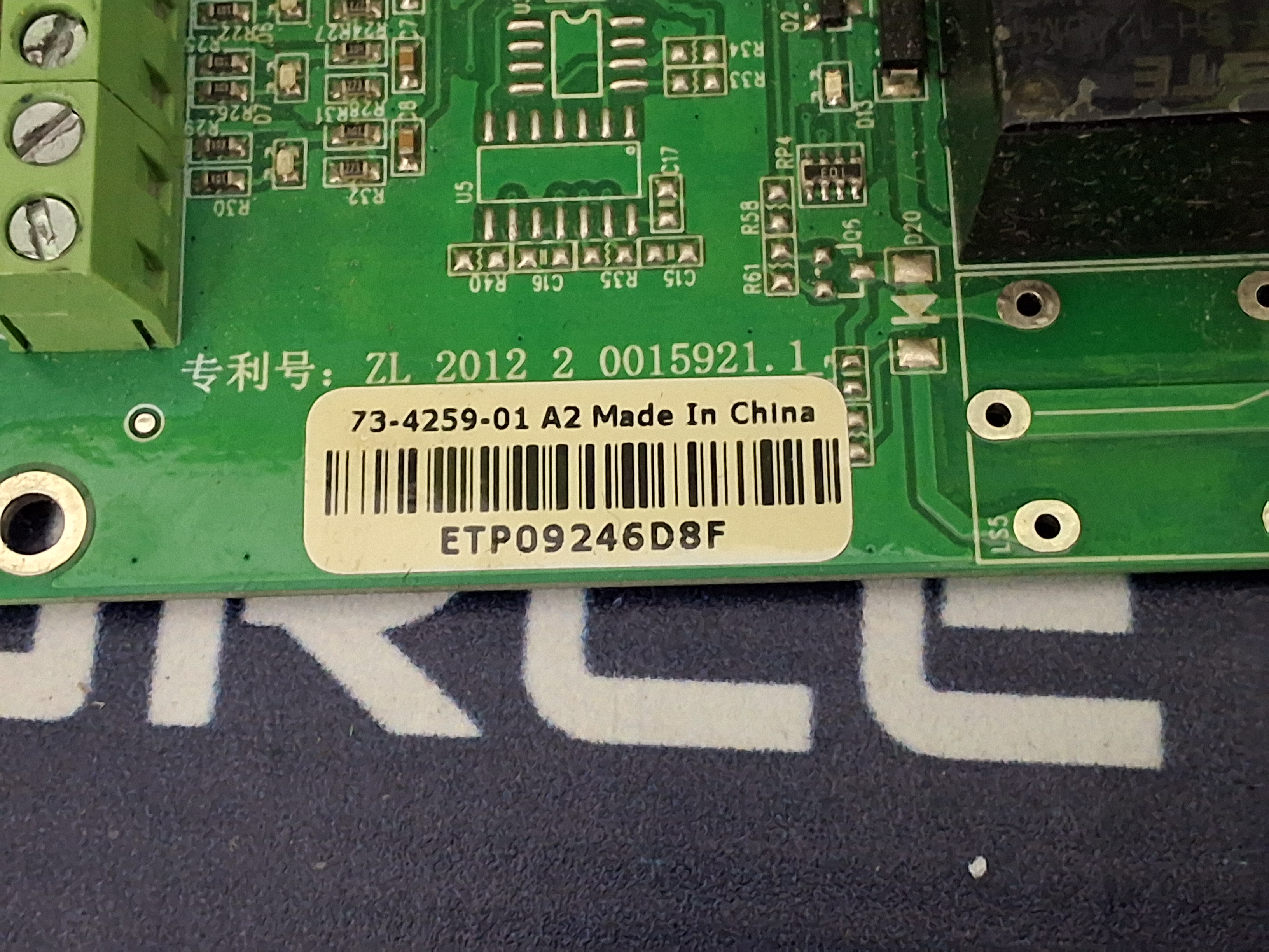 Used ETOPST 73-4259-01 A2 CIRCUIT BOARD