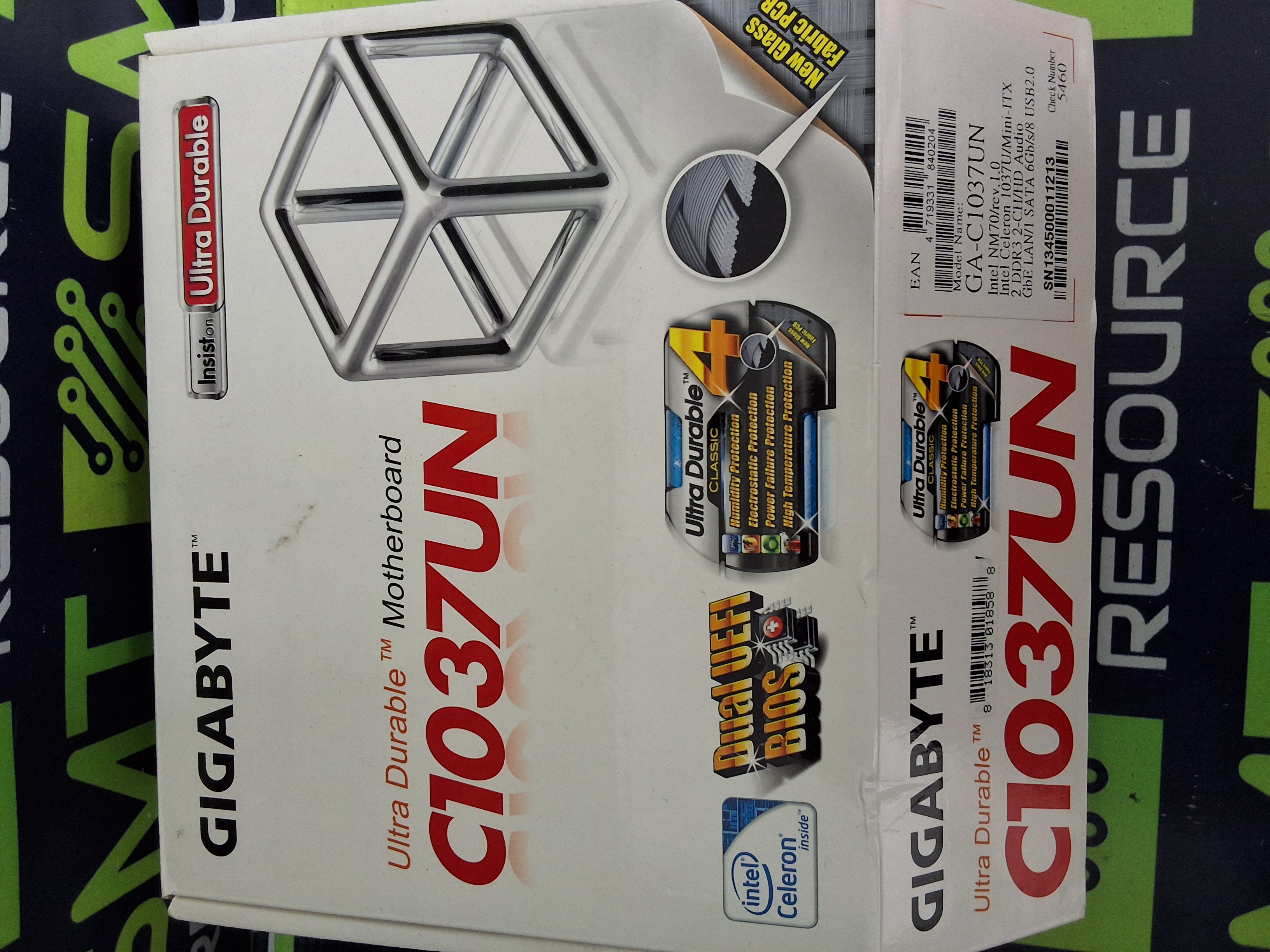 GIGABYTE GA-C1037UN ULTRA DURABLE MOTHERBOARD - BRAND NEW