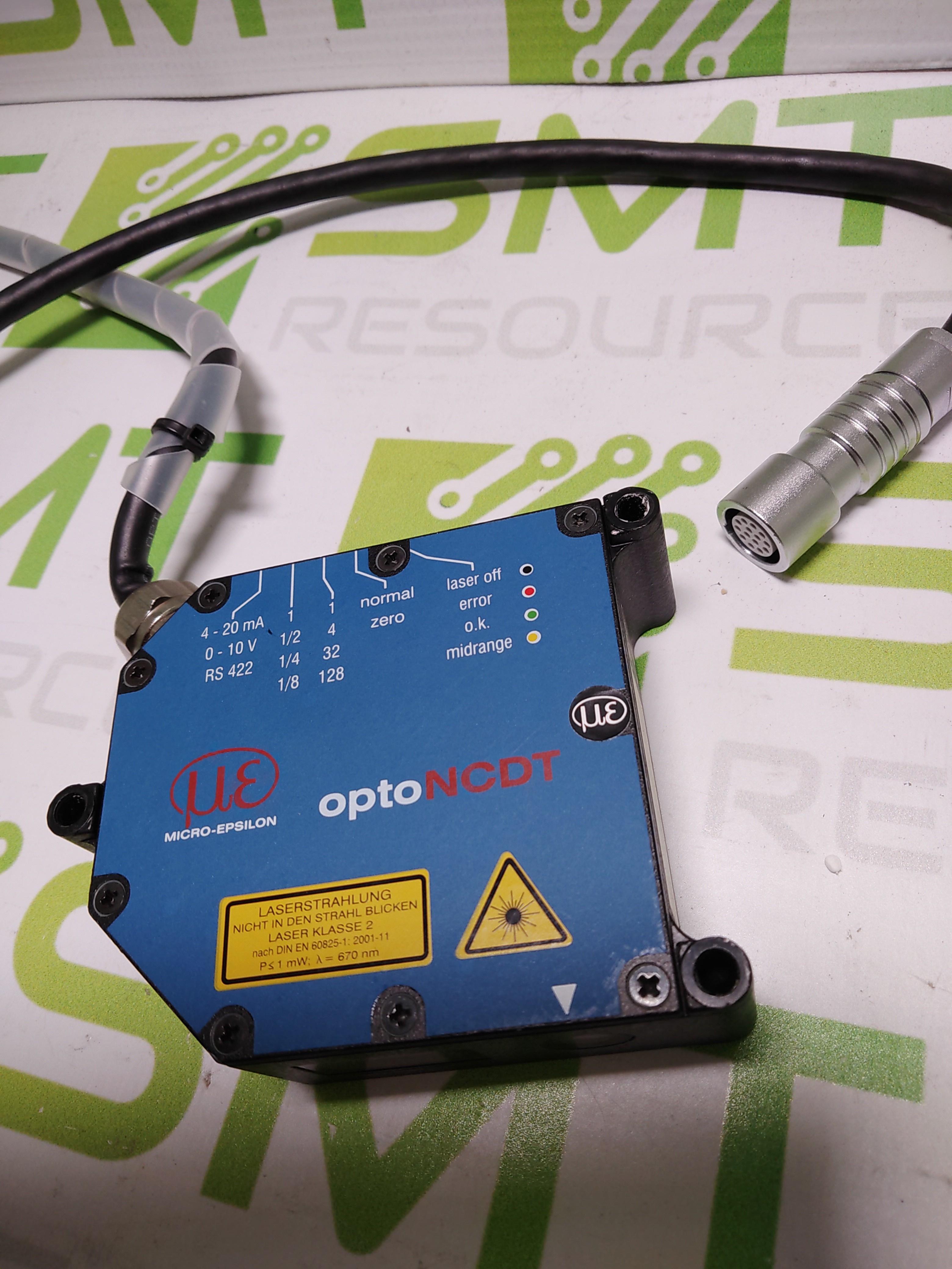 Used MICRO-EPSILON OPTO NCDT 1700 