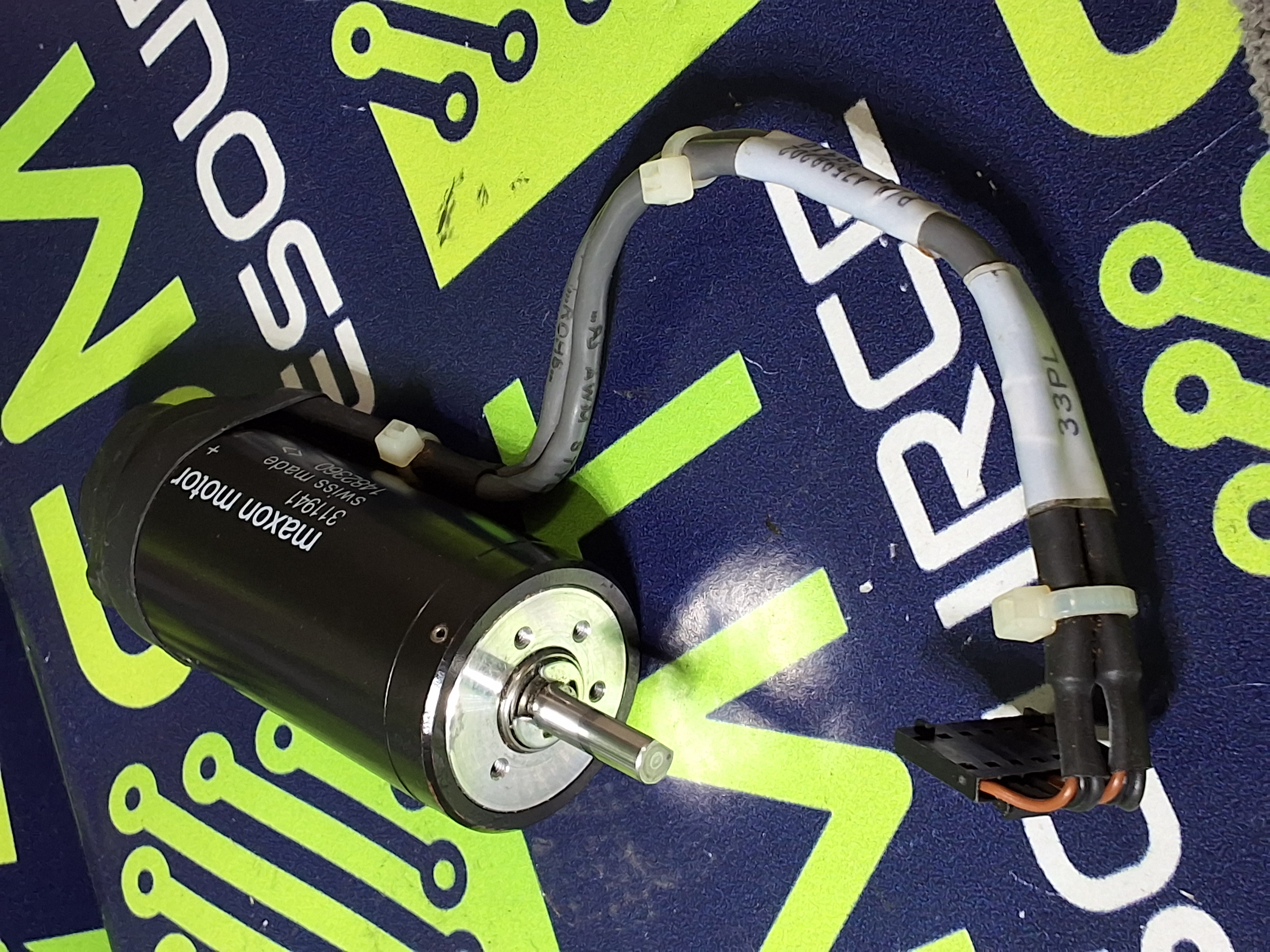 Used MAXON MOTOR UNIVERSAL 47598202 INSTRUMENTS THETA MOTOR ASSEMBLY 1482360