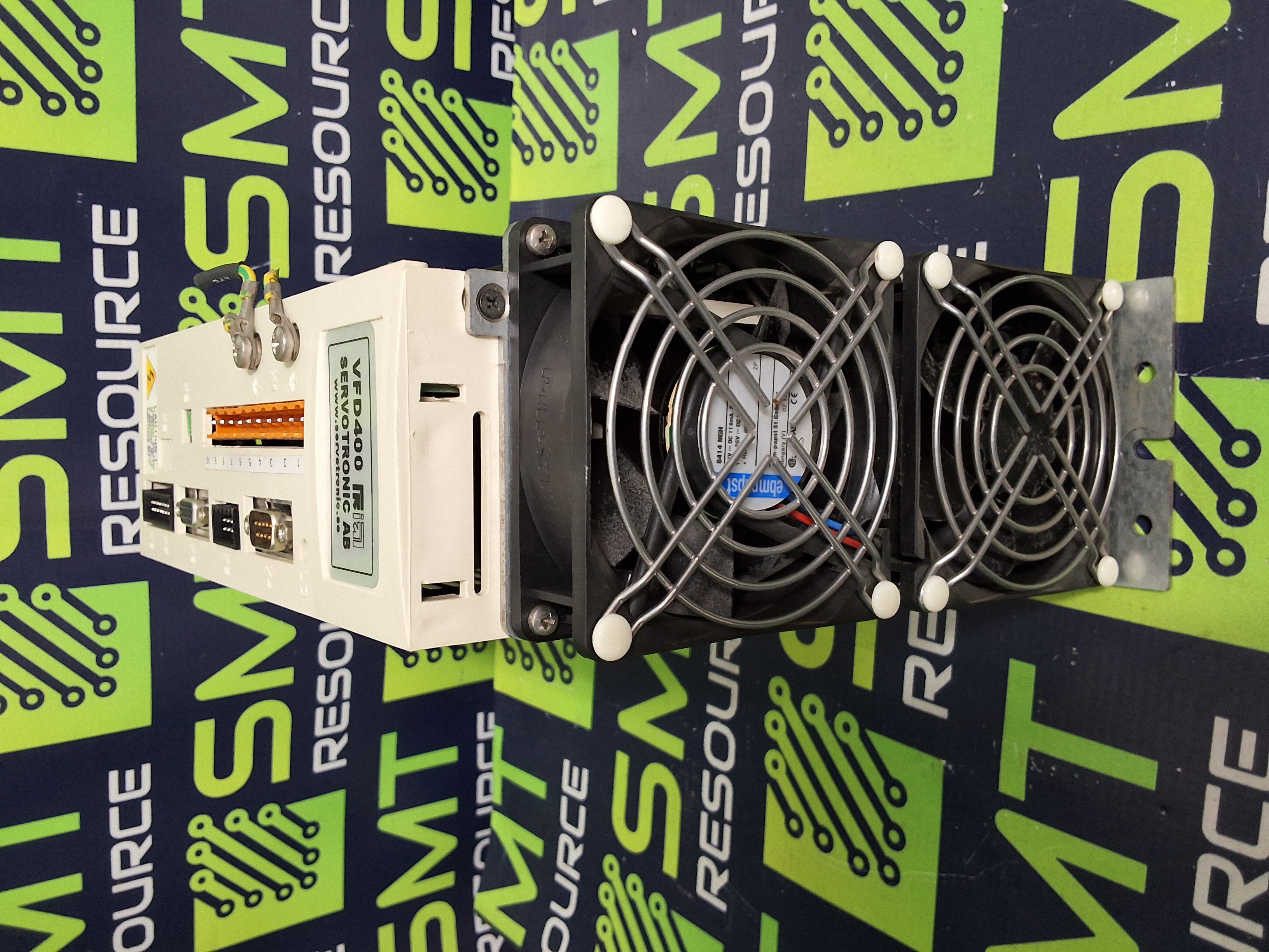 Used SERVOTRONIC VFD400E10/450 SERVO AMPLIFIER PN: 10932 / MYDATA VFD5MTB211000UC 