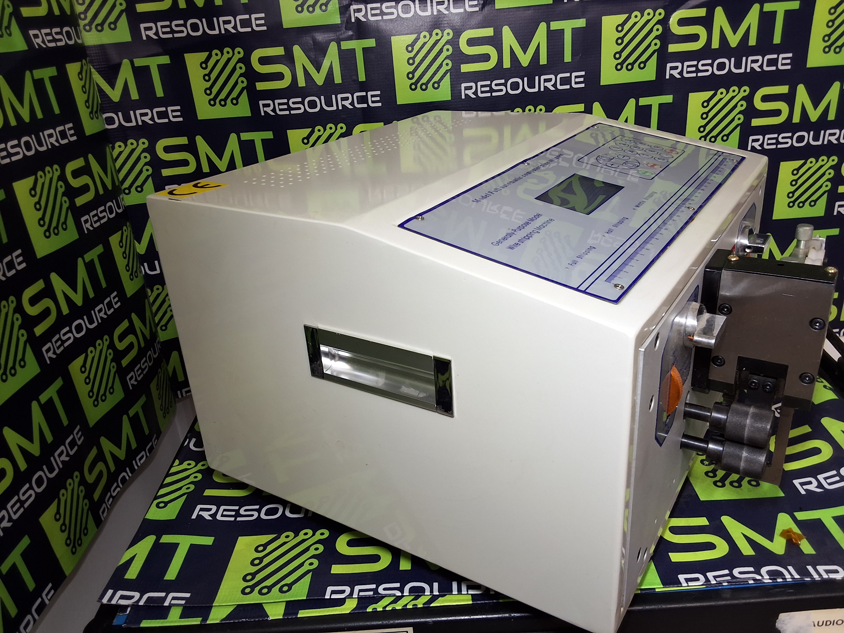 Used MODEL FULL AUTOMATIC COMPUTER WIRE STRIPPER WITH PARTS & ACCESSORIES