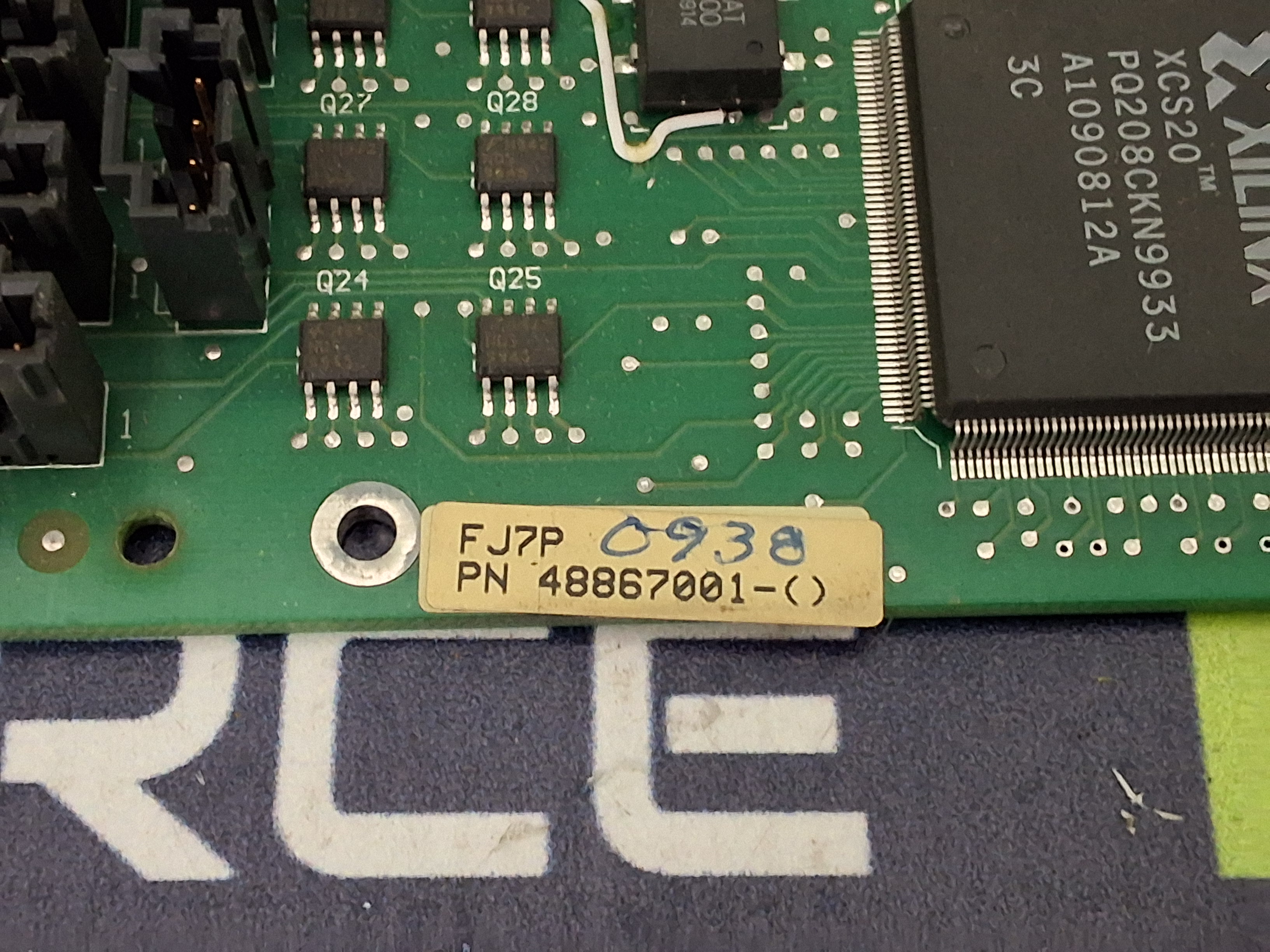 Used FLEXJET CONTROL CIRCUIT BOARD - 48867001